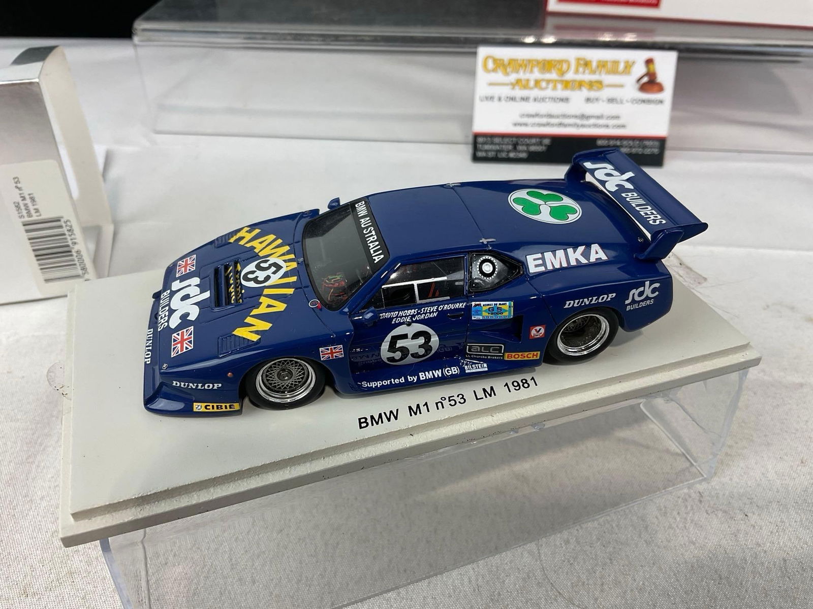 Coca-Cola & Spark 1/43 Scale Diecast Cars 1976 BMW 3.0 & 1981 BMW M1 - 2