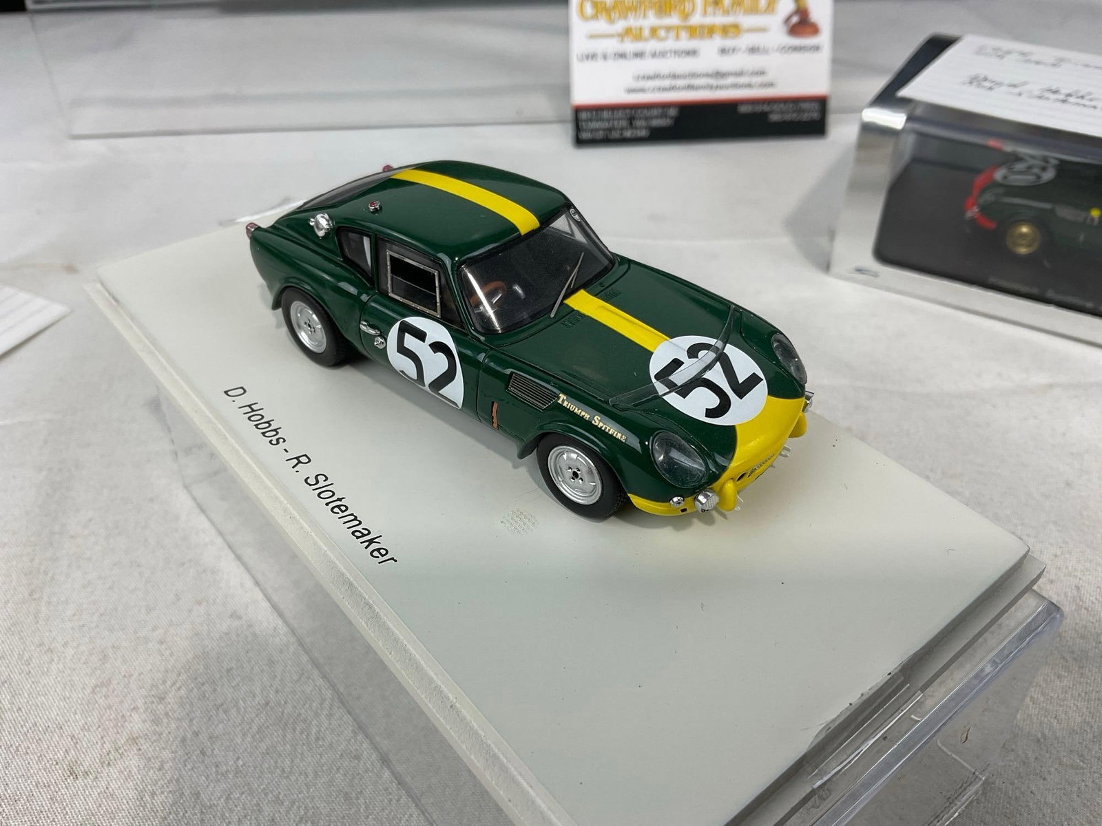 2 Spark 1/43 Scale Diecast Cars, 1964 & 1965 Triumph Spitfire Le Mans 24H - 5