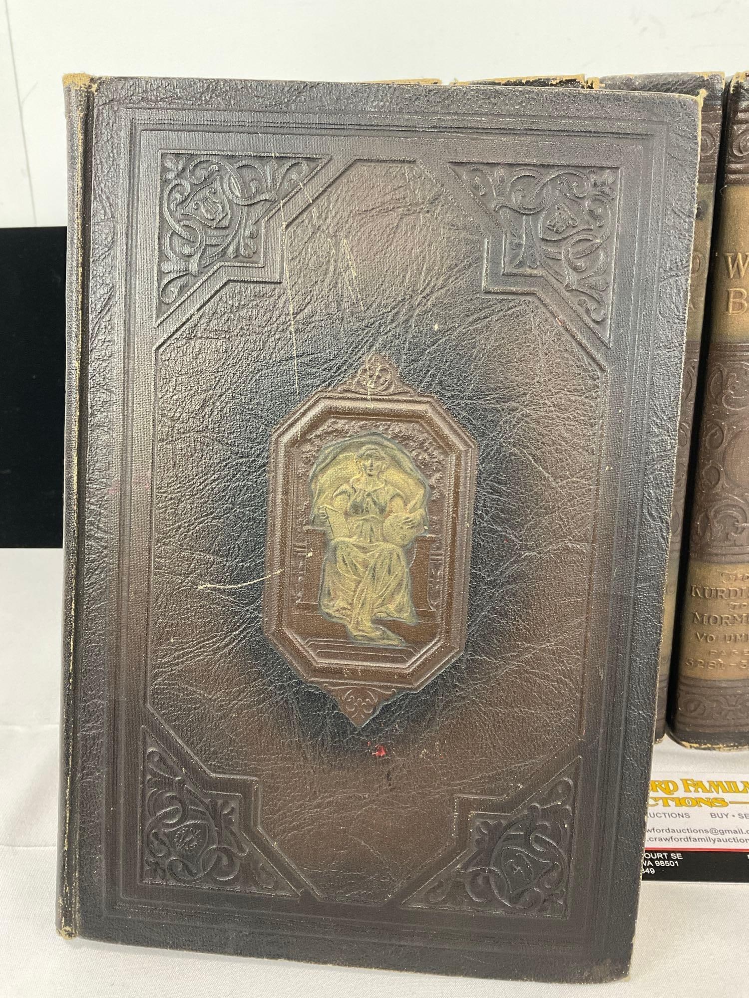 Early 20th Century 1929 The World Book, 10 Volume Series, A-to-Z, 10 books - 5