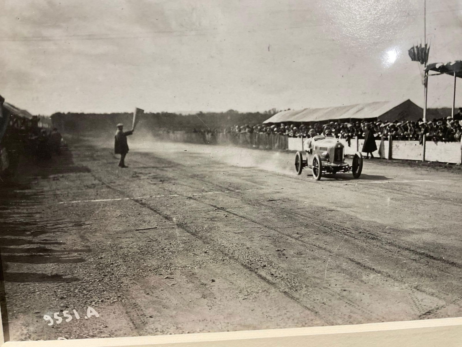 Vintage Racing Photo Albert Divo, Talbot Voiturette Le Mans 1923 by Meurisse, 12x15 inches - 4