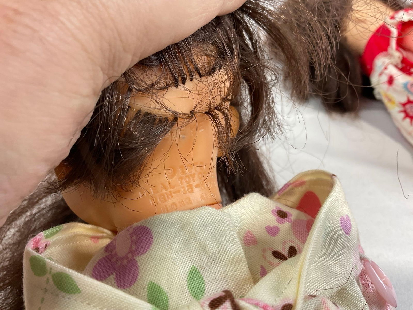 2 Ideal Dolls 1970 & 1971 w/ Retractable Hair, & Effanbee 1978 w/ Flower Dress - 8