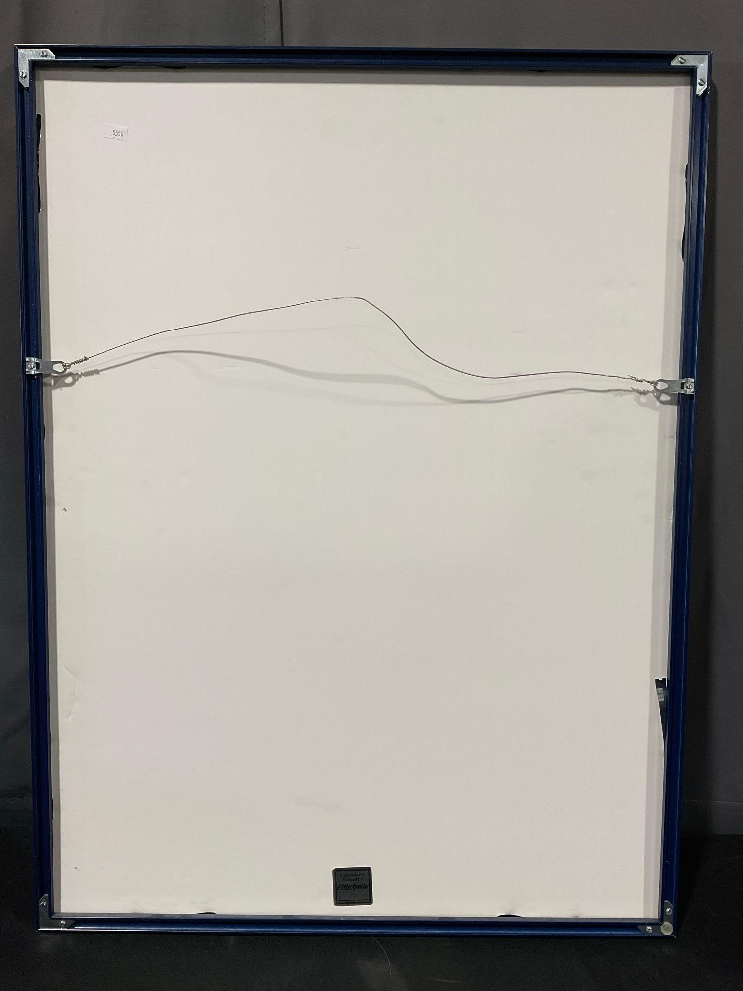 Framed Art Print titled Cafe Terrace At Night by Vincent van Gogh, 33h x 25w x 3d inches - 4