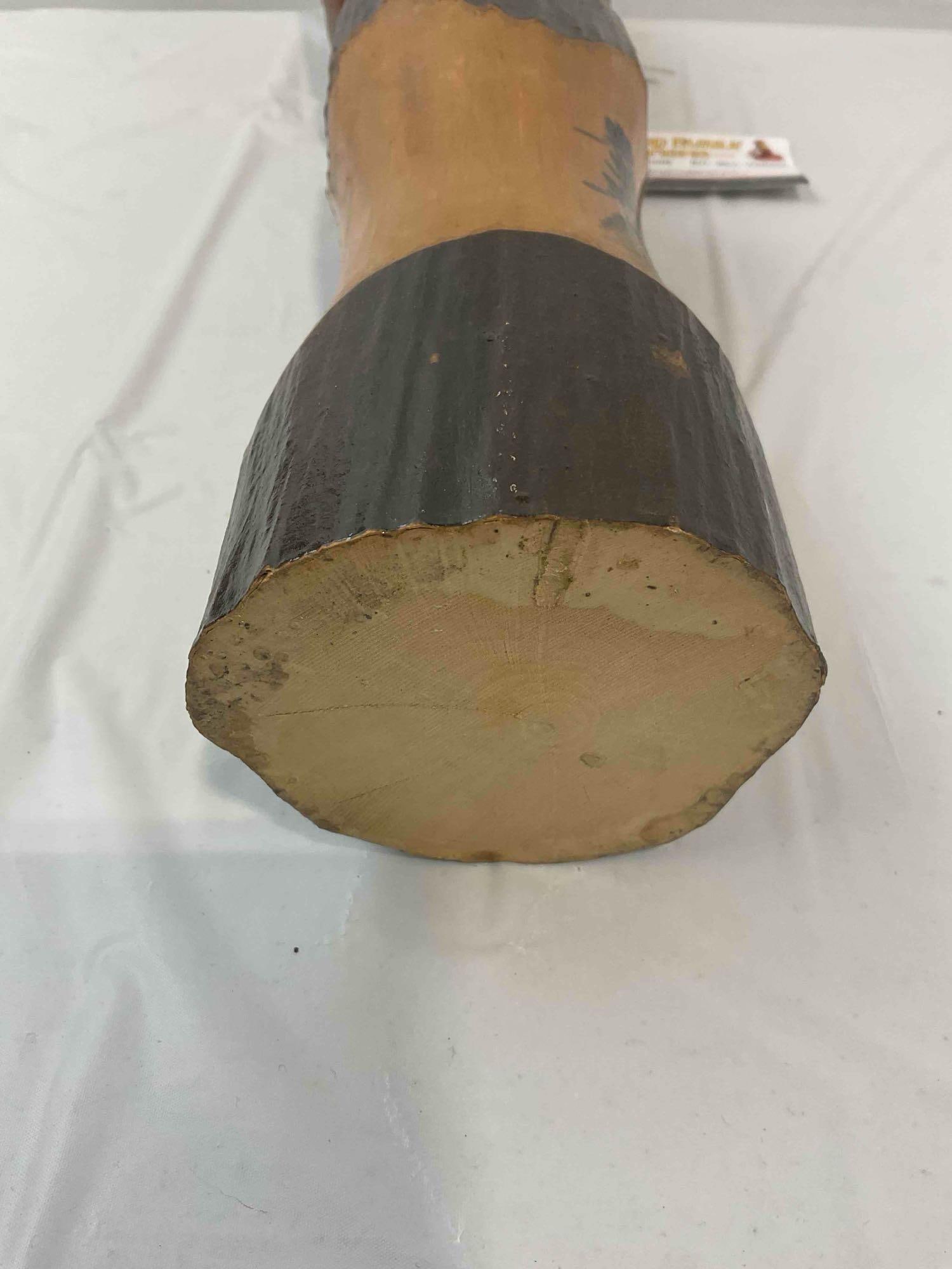 Vintage Traditional Japanese Carved Wooden Kokeshi Doll Souvenir. Excellent Condition. See pics. - 6