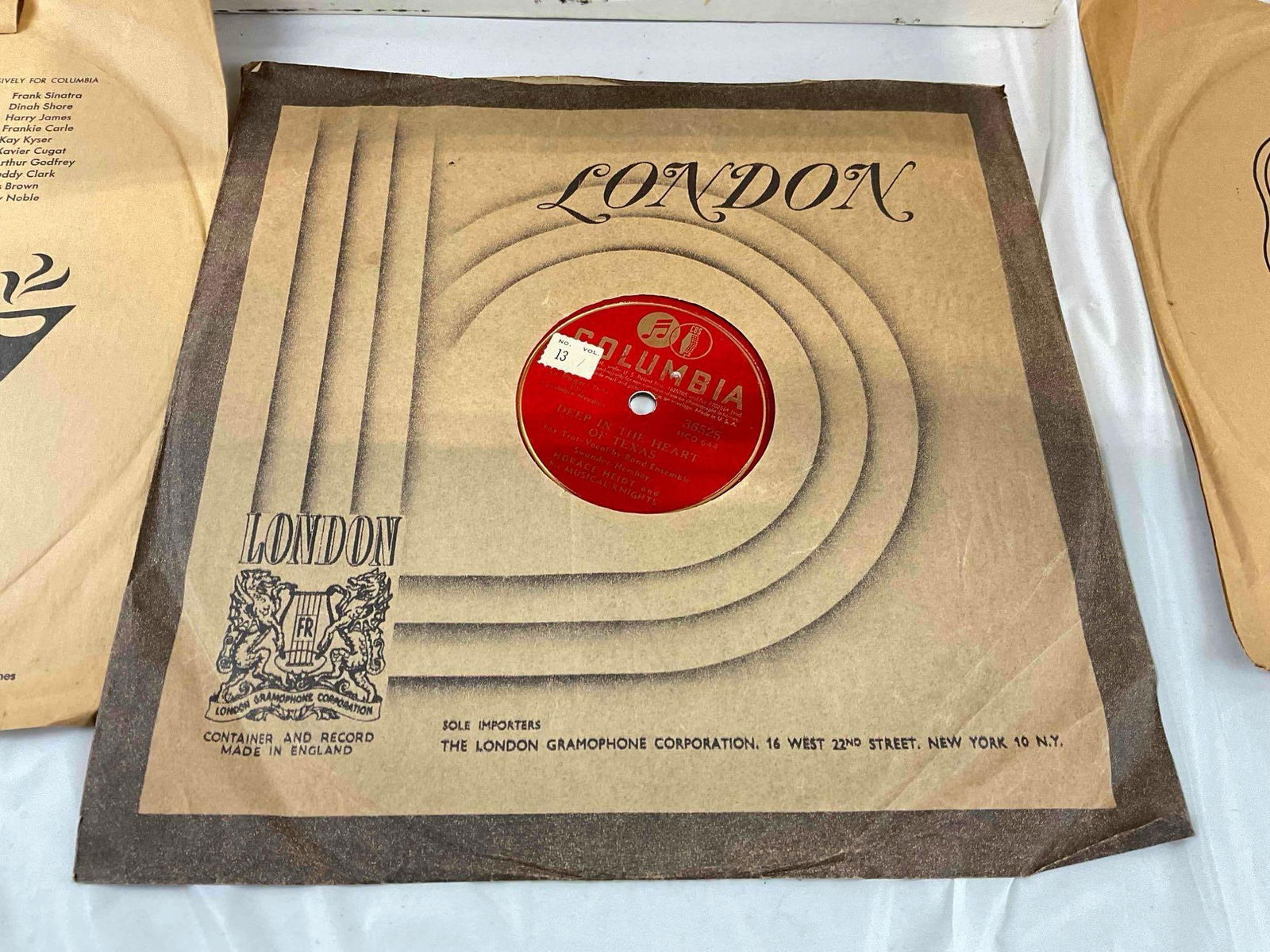 30+ pcs Vintage Vinyl Record Music Album Collection, incl. Columbia, Decca & RCA Victor. See pics. - 4