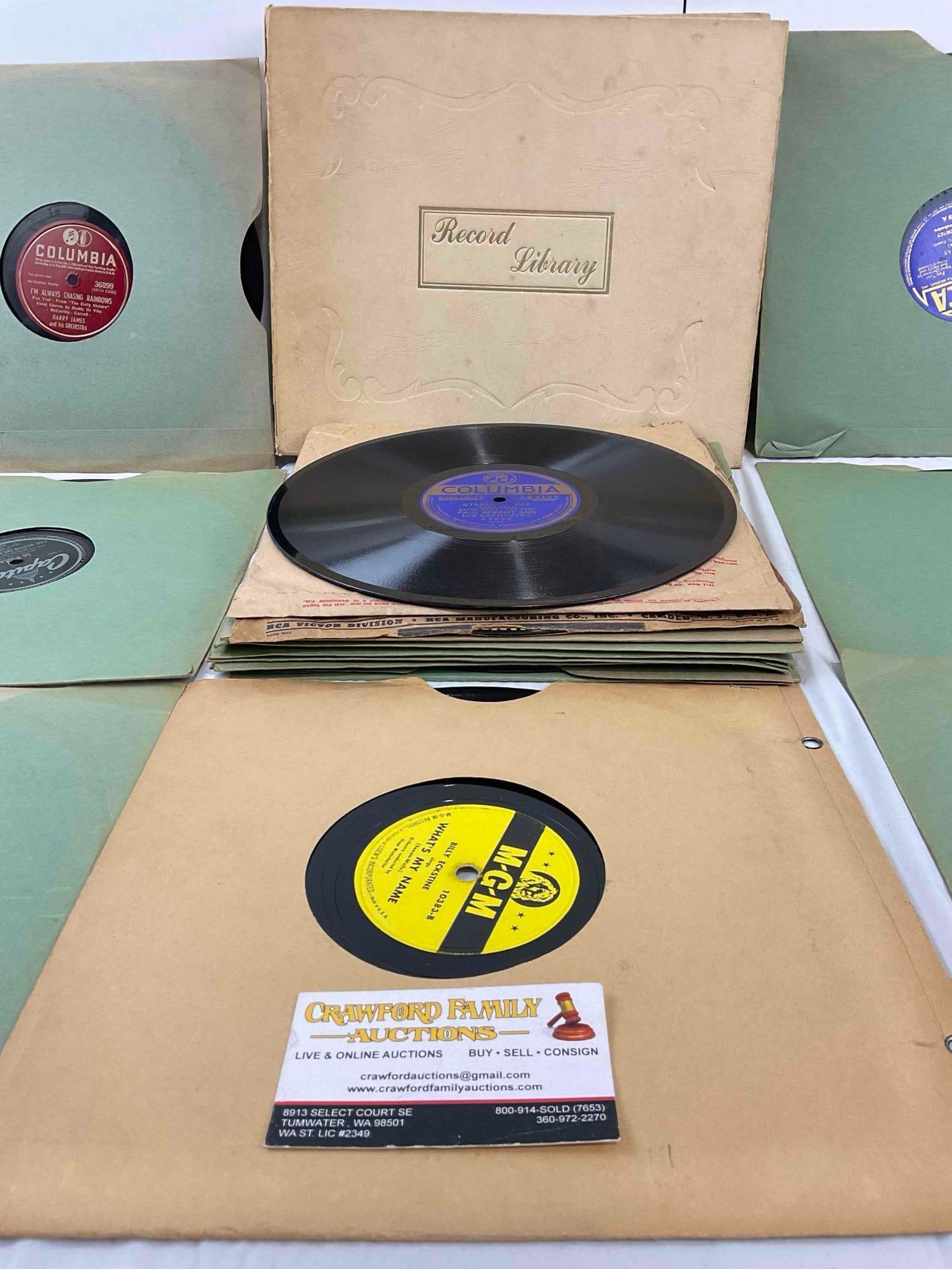 20+ pcs Vintage Vinyl Record Album Collection, incl. MGM, Columbia, Capitol, Decca & More! - 4