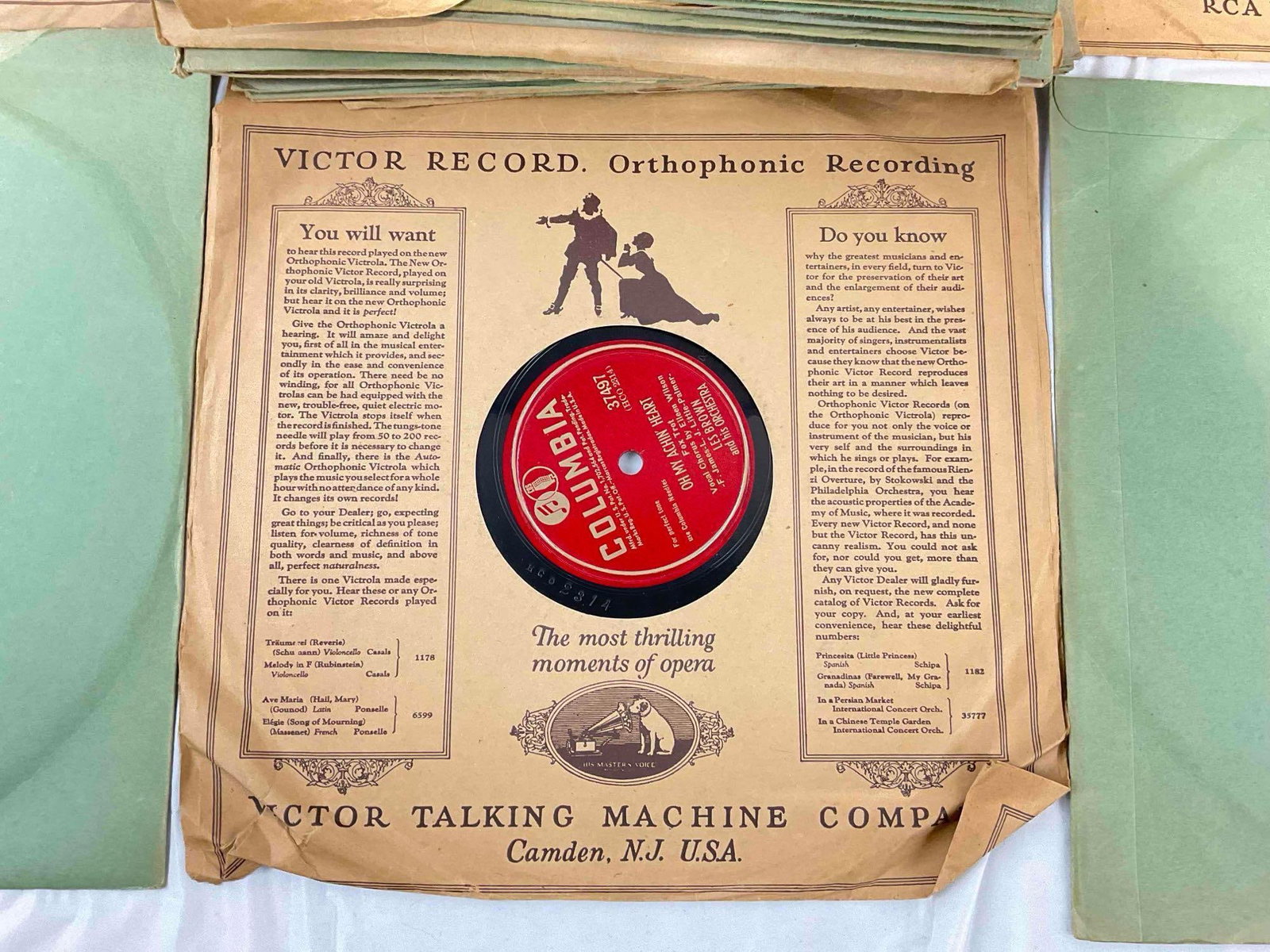 20+ pcs Vintage Vinyl Record Album Collection, incl. Mercury, RCA Victor, Columbia & More! - 3