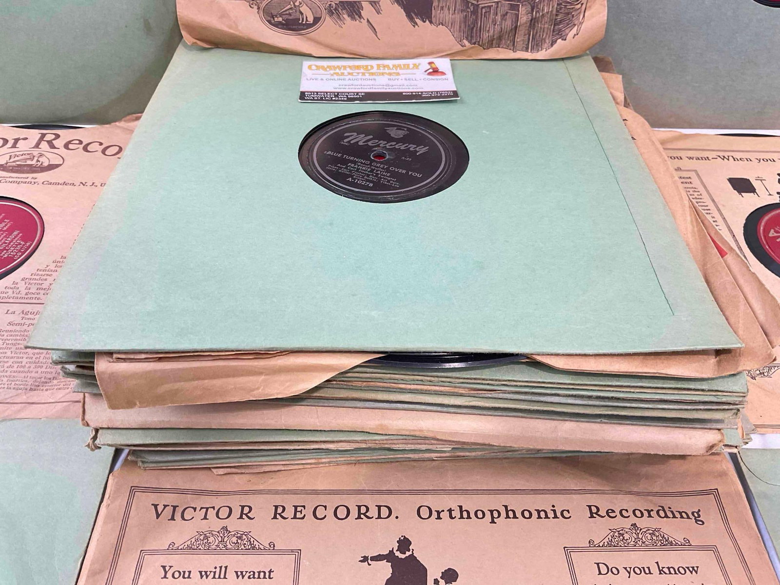 20+ pcs Vintage Vinyl Record Album Collection, incl. Mercury, RCA Victor, Columbia & More! - 6