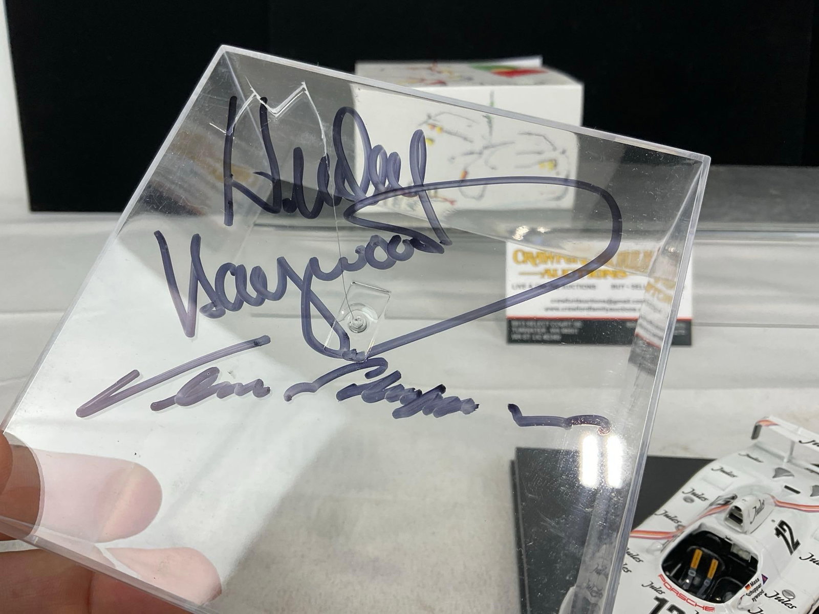 Trufeo 1/43 Scale Diecast Car 1981 Porsche 936 LM24H, Signed by all 3 drivers - 2