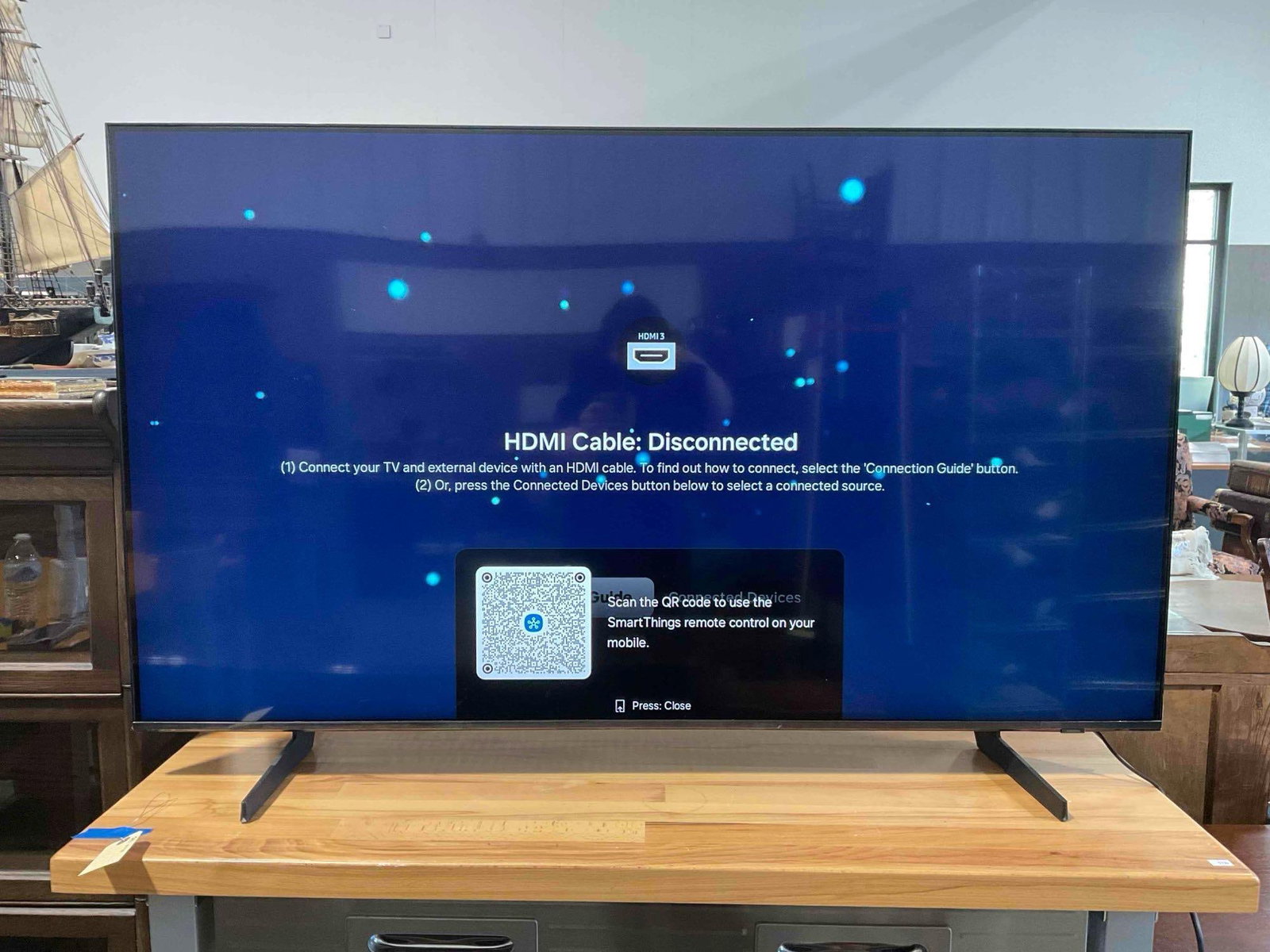 Samsung QN55Q8FAAF 55" QLED 2025 Flat Screen Smart TV. Tested, Works. Excellent Condition. (1 of 4)