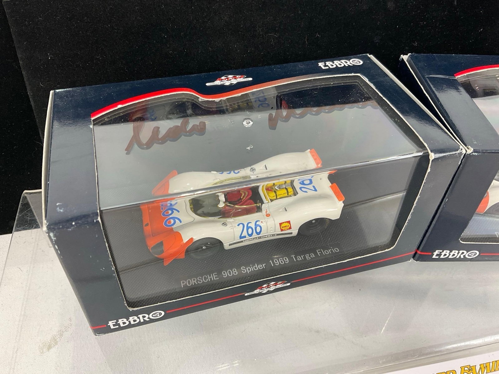2 Ebbro Porsche 908 1/43 Scale Diecast Cars, Spider 1969 Targa Florio & Long Tail Le Mans #23 - 2