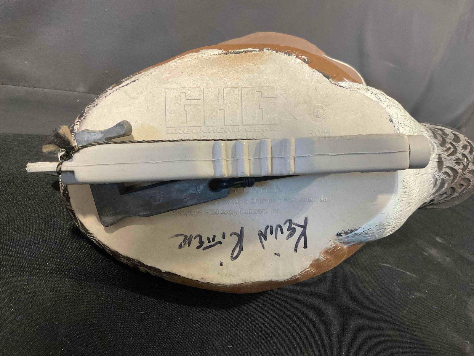 4 pcs Greenhead Gear Plastic Wigeon Duck Decoys, Hens & Drakes. Very Good Condition. - 6