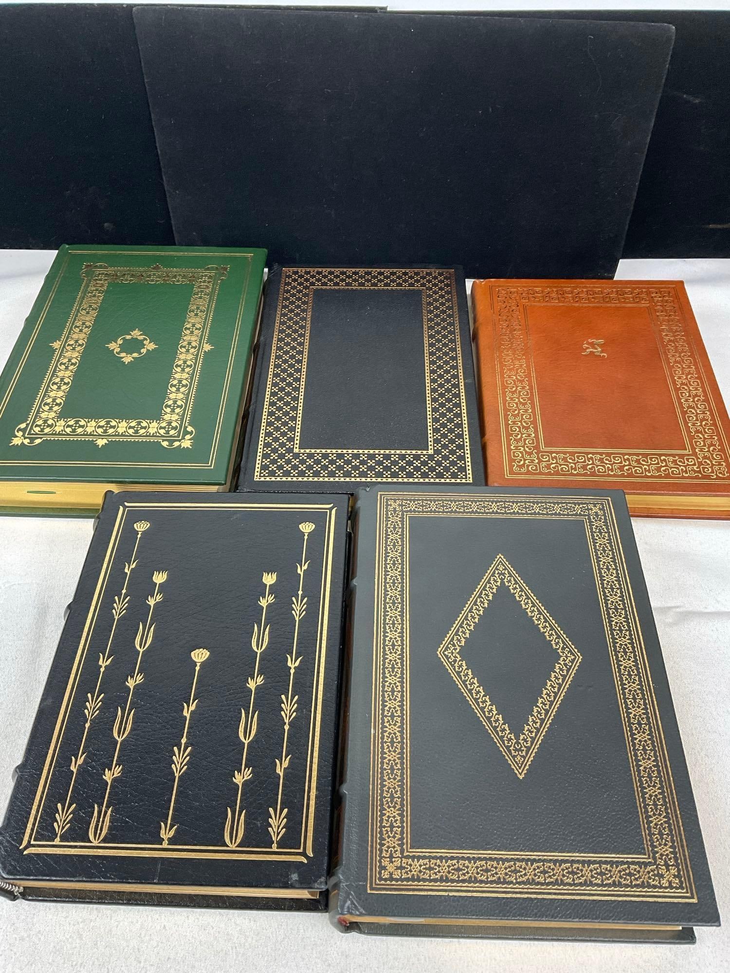 Set of 5 Franklin Library Books, Up From Slavery, Go Tell It On The Mountain, Analects of Confuci... - 3