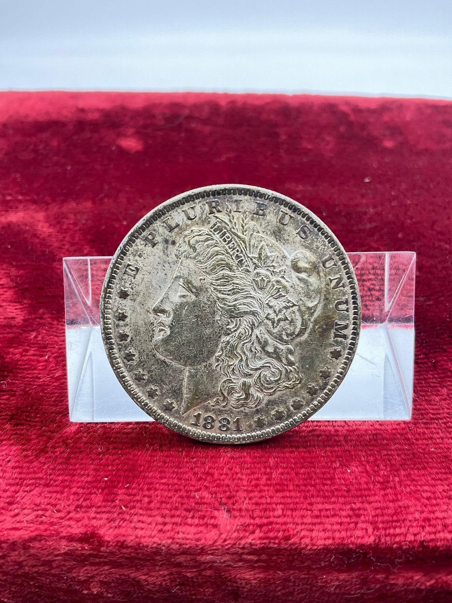 Antique 1881-O Silver Morgan dollar Nice coin: C-5720 