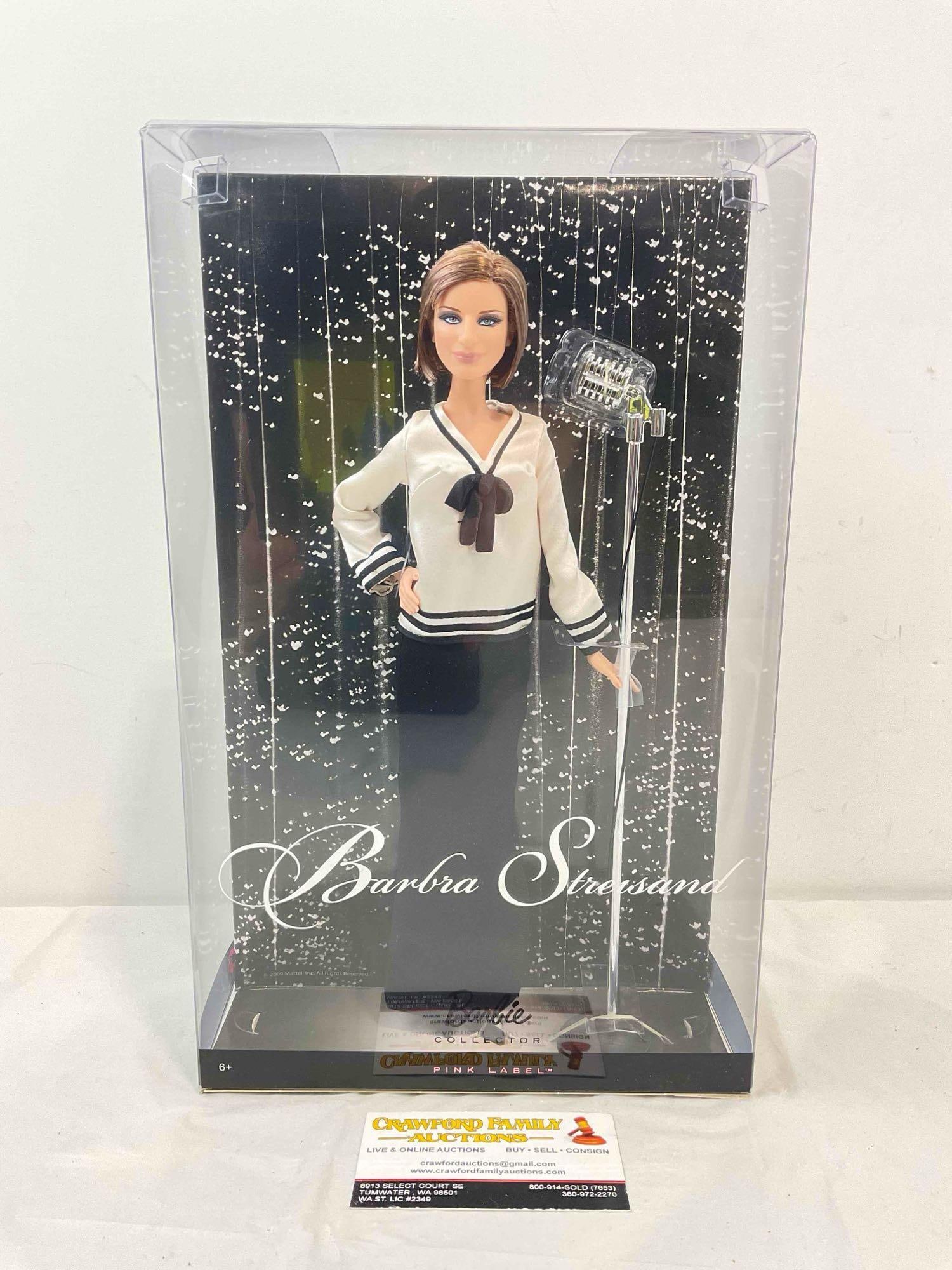 Barbra Streisand Barbie Collector Doll in Original Box. NIB. Excellent Condition. See pics. (1 of 6)