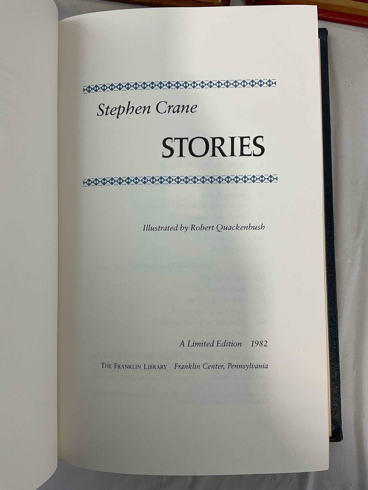 5 pcs Vintage Franklin Library Books, incl. The Autobiography of Benjamin Franklin & More! - 7
