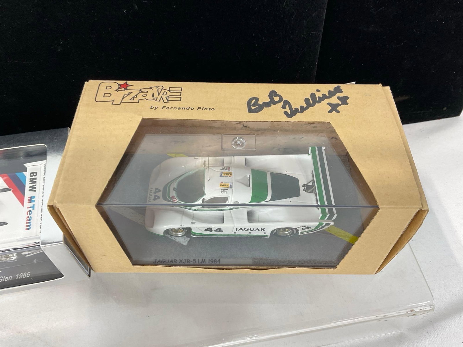 2 1/43 Scale Diecast Cars Bizarre 1984 Jaguar XJR5 & Spark 1986 March 86G BMW - 2