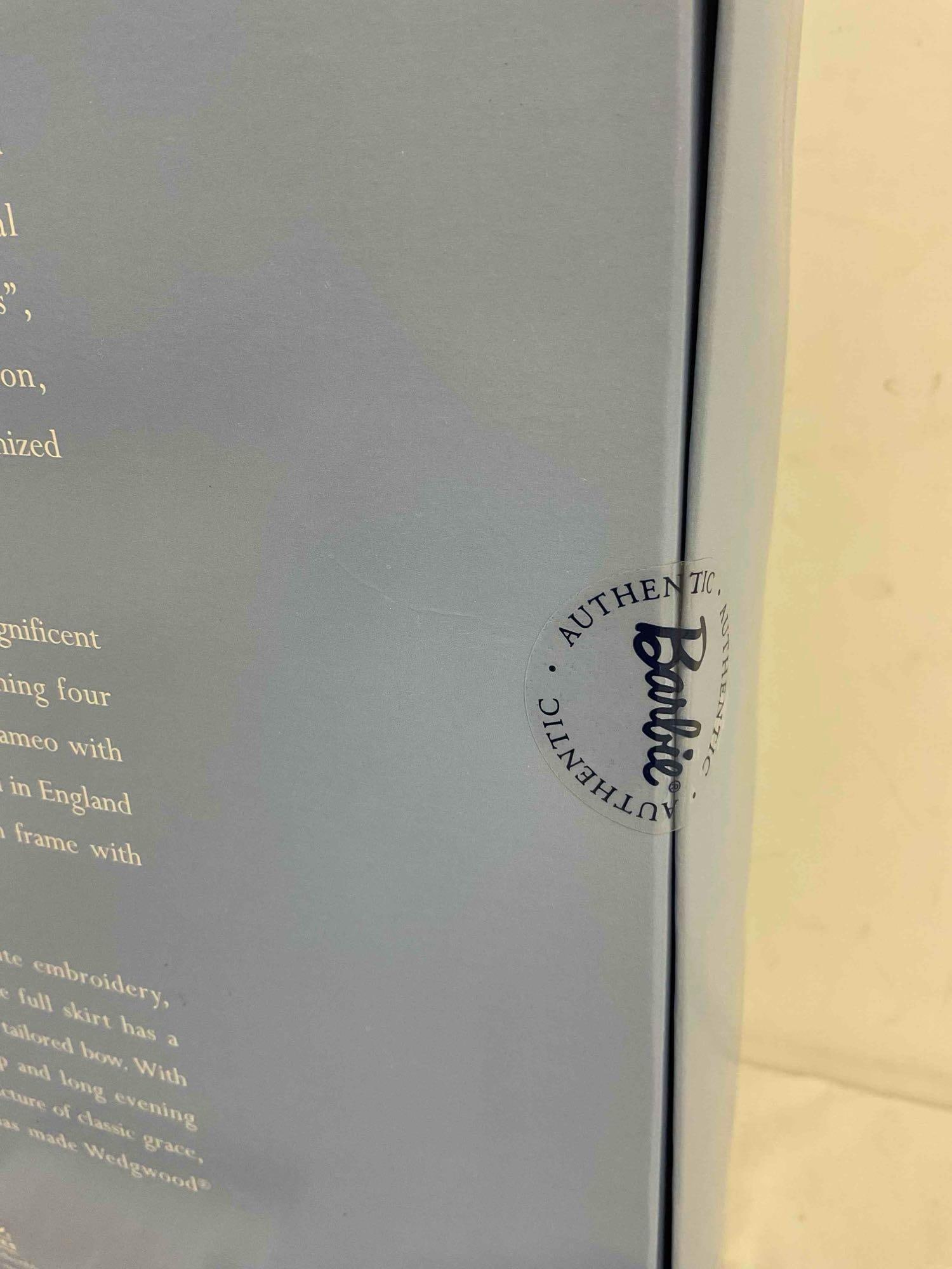 NIB Vintage 1999 Wedgwood Barbie Collectible Specialty Doll. Excellent Condition. See pics. - 5