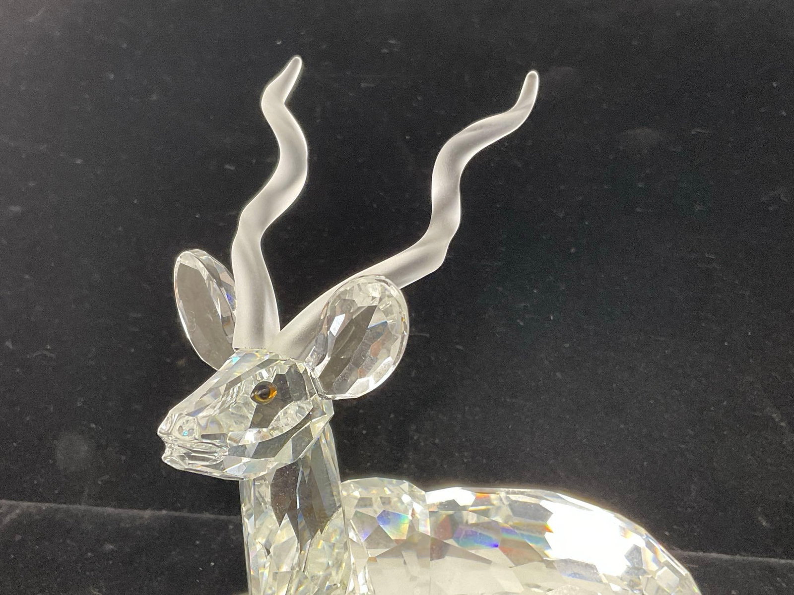 Swarovski Crystal 1994 Annual Edition Kudu Figurine, from the Inspiration Africa Series - 2