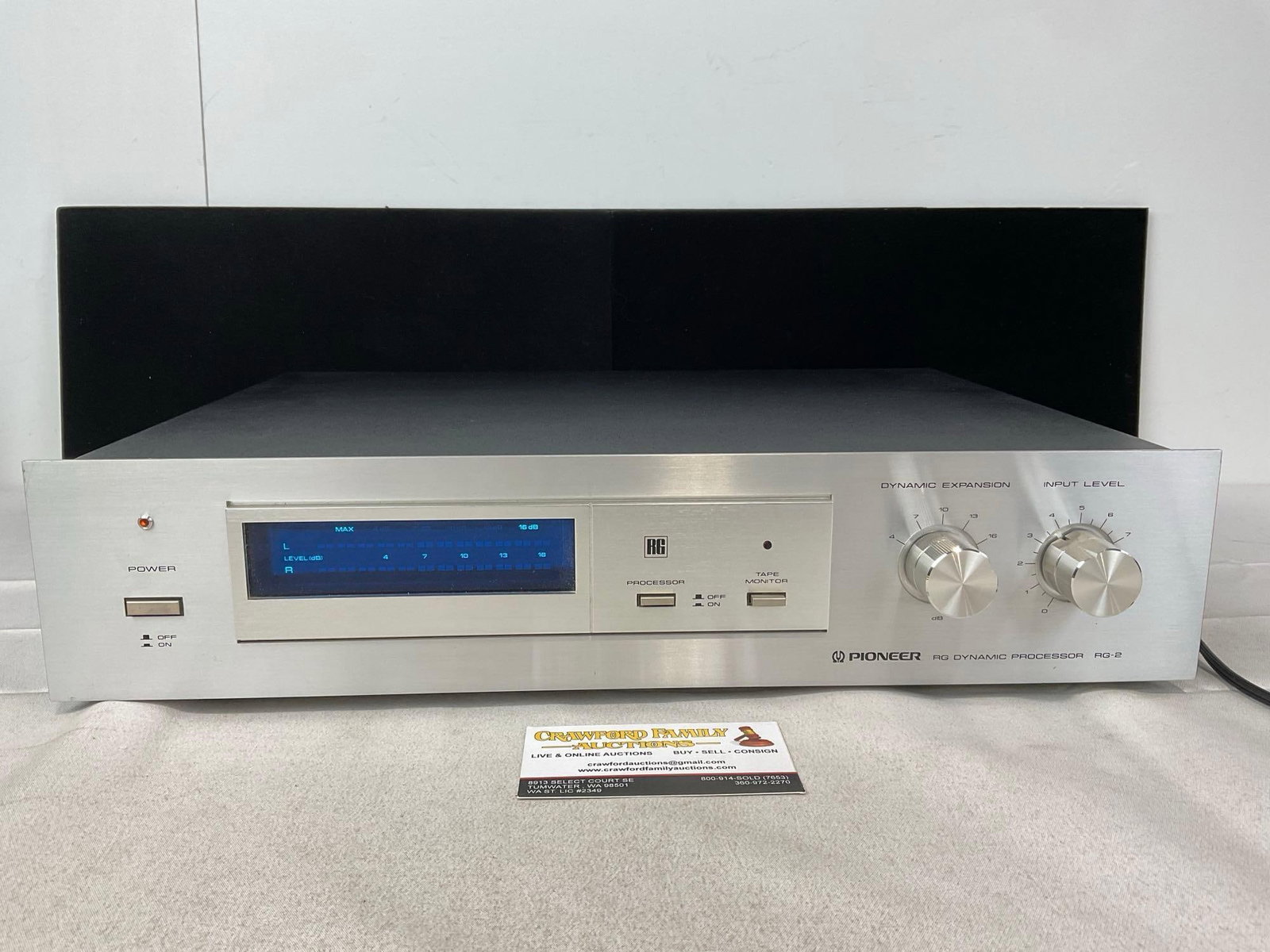 Pioneer RG Dynamic Processor Model No. RG-2, tested & working, 5h x 17w x 14d inches (1 of 4)