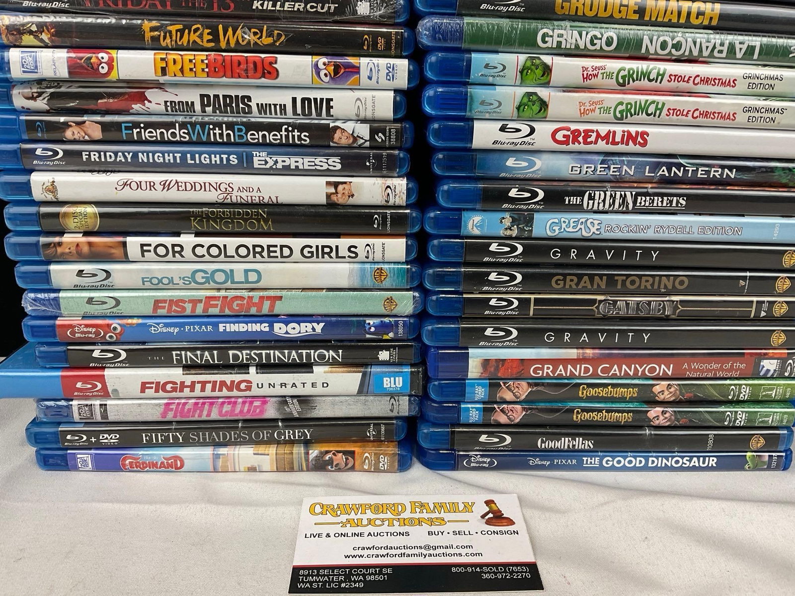 Set of 75+ Bluerays in cases, incl. The Hobbit, GI Joe, Gone Baby Gone, The Great Gatsby & more - 4
