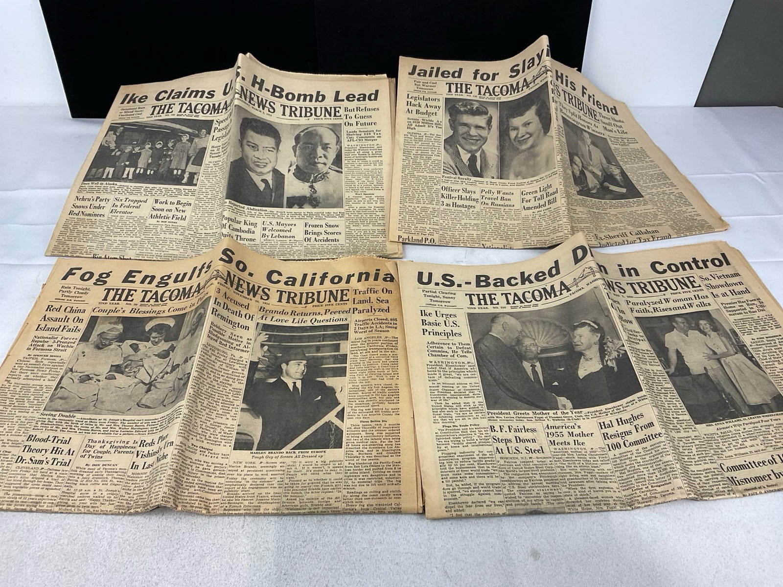 2 1900s Antique Books, 1962 Seattle Books, & set of 50s Newspapers, The Tacoma News Tribute - 8