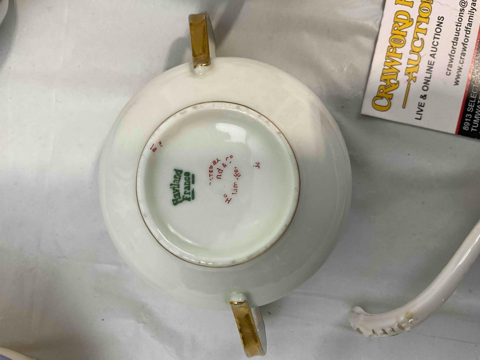 12 pcs Vintage Largely Nippon Ceramic Dish Set, incl. 3x Haviland Limoges & 1x Noritake. See pics. - 4