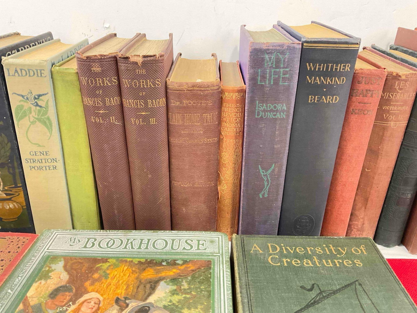 28 pcs Vintage Hardcover Books, incl. Kipling, Zane Grey, Dumas, Stevenson & More! See pics. - 3