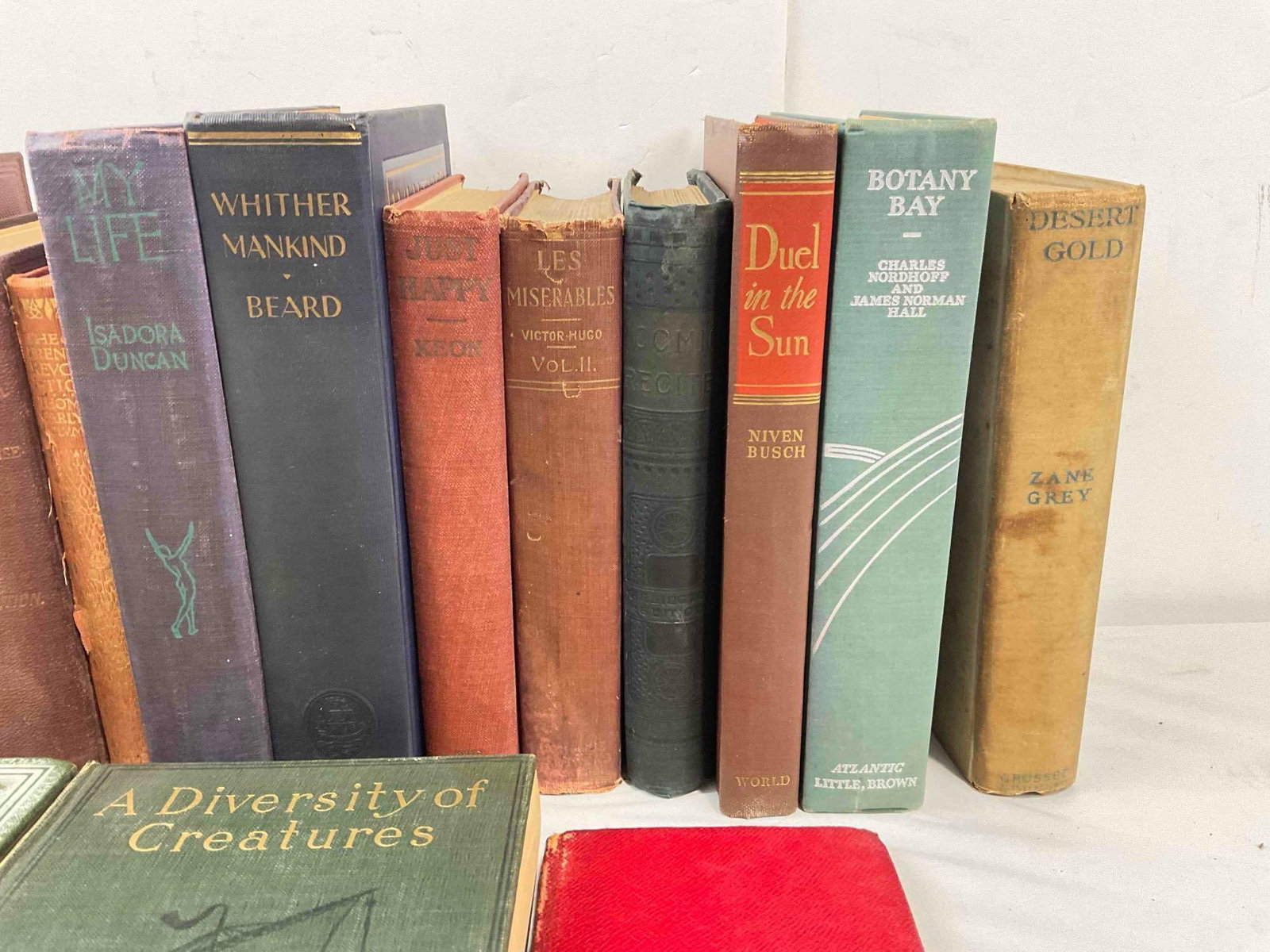 28 pcs Vintage Hardcover Books, incl. Kipling, Zane Grey, Dumas, Stevenson & More! See pics. - 4