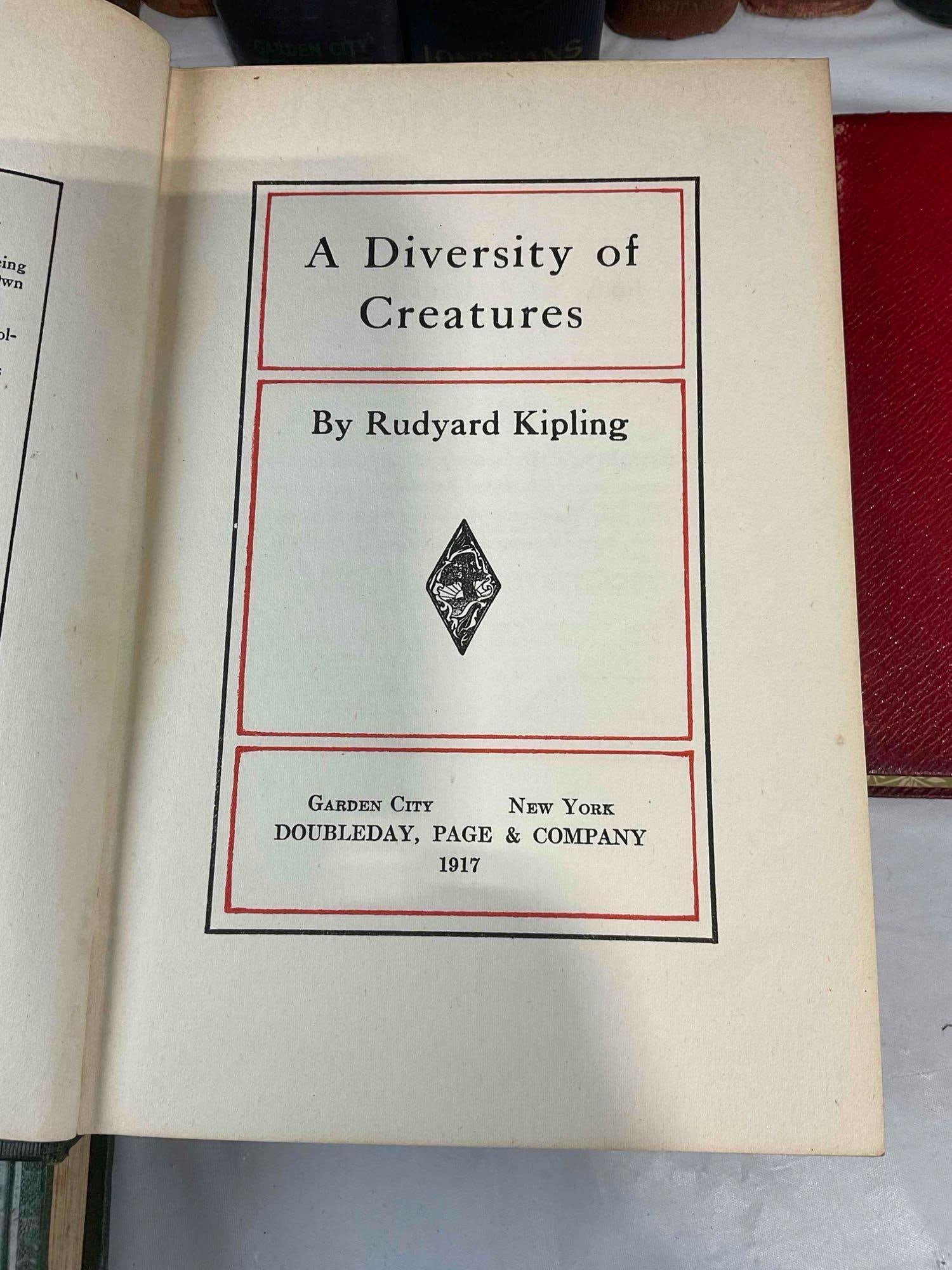 28 pcs Vintage Hardcover Books, incl. Kipling, Zane Grey, Dumas, Stevenson & More! See pics. - 6