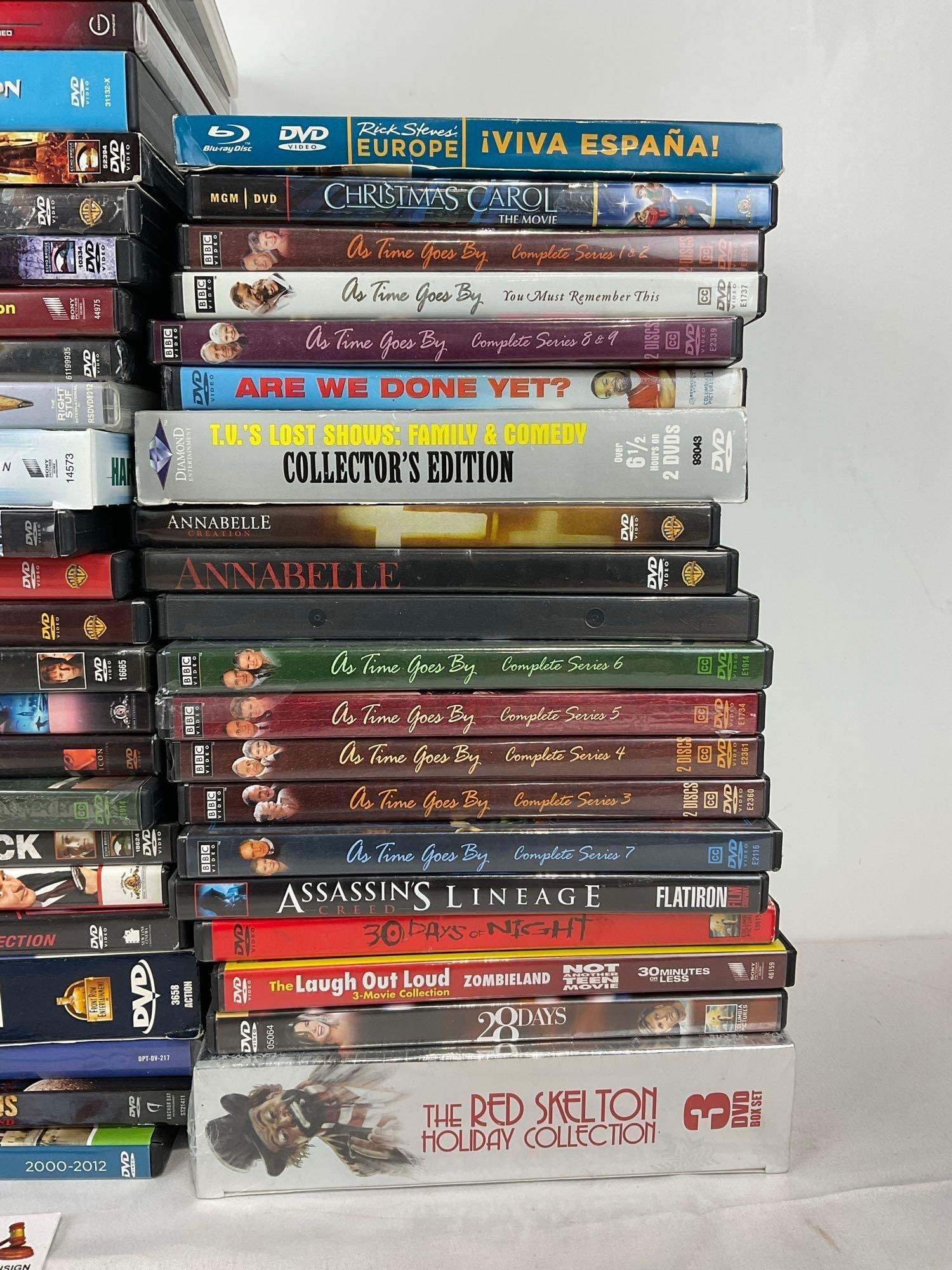 50-75 DVD Movies & Shows, As Time Goes By, Rick Steves Travel, Halloween, The Hunger Games & more - 2
