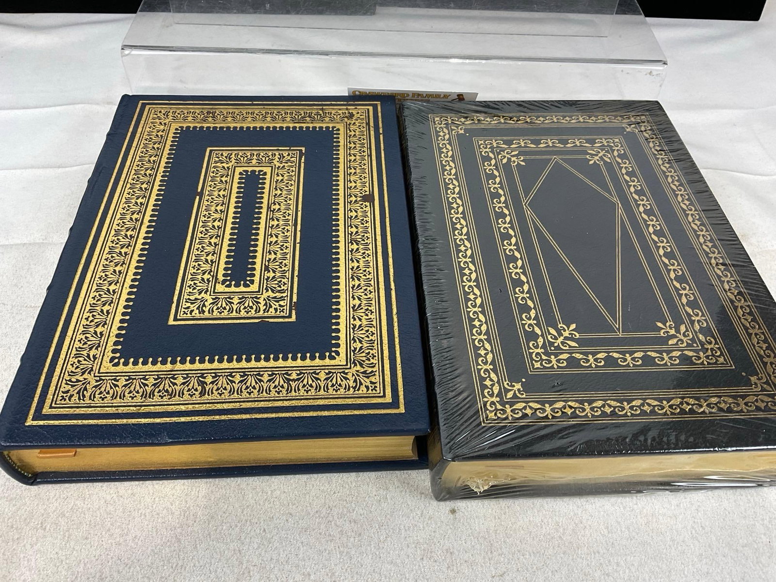 Pair of Easton Press Gold Leaf Hard Cover Books, Grimms Fairy Tales & Dracula by Bram Stoker - 2