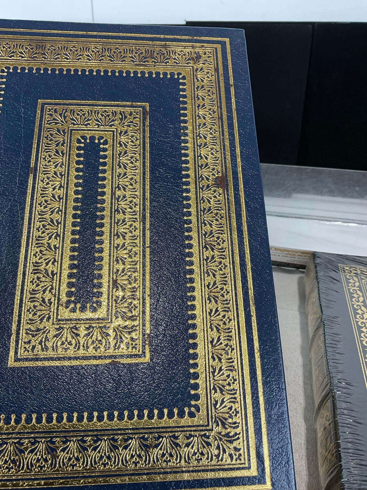 Pair of Easton Press Gold Leaf Hard Cover Books, Grimms Fairy Tales & Dracula by Bram Stoker - 3