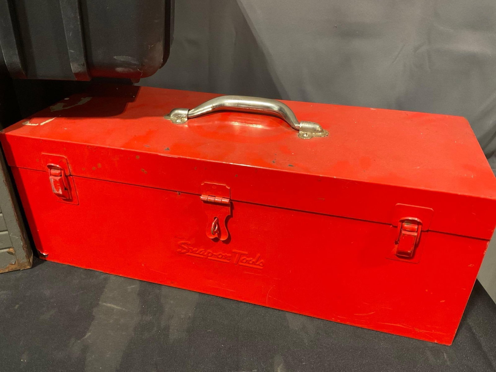 Set of 3 Toolboxes, 2 Craftsman, 1 Molded Plastic & Metal, & Snapon Tools Metal Box - 4