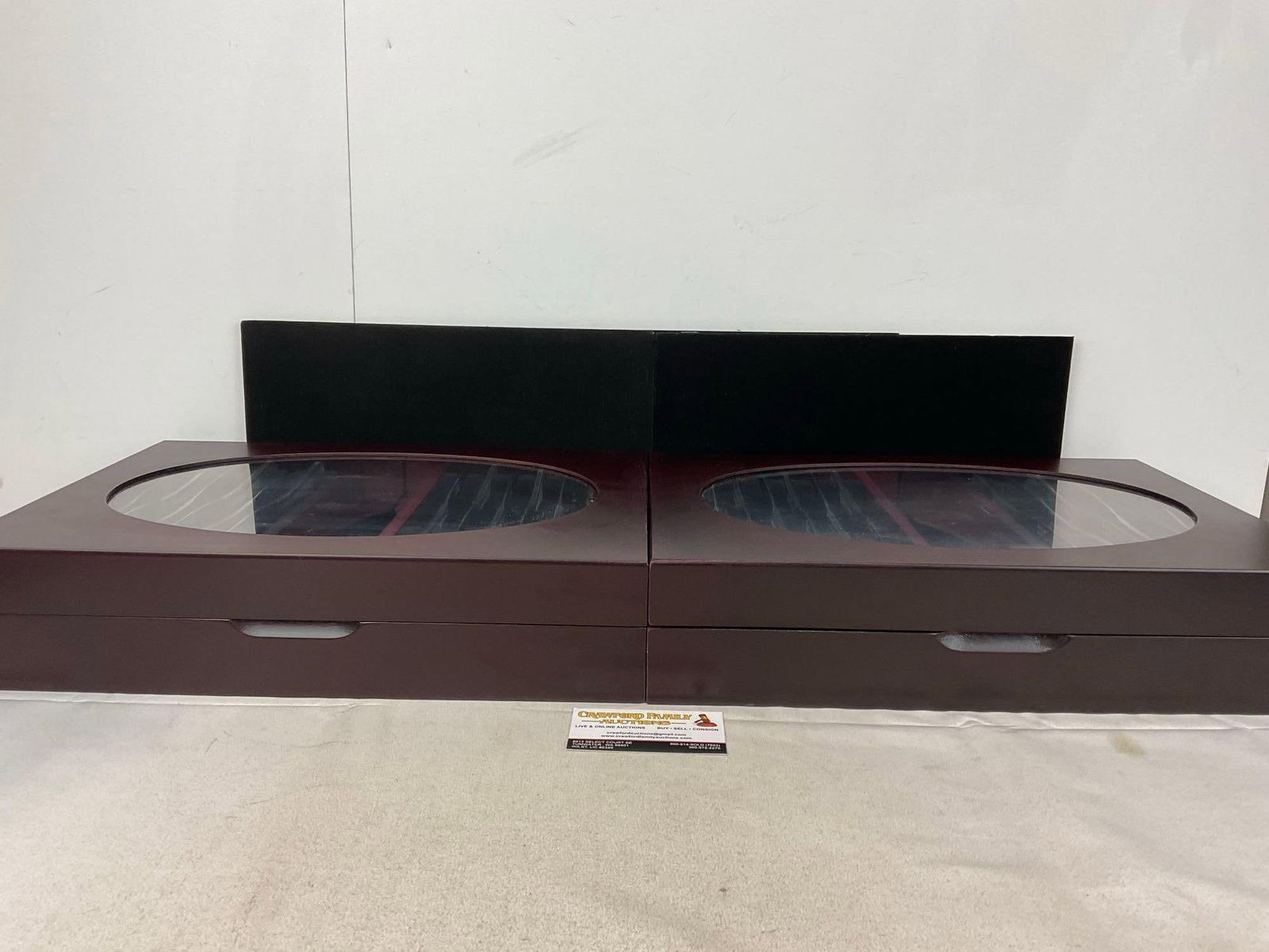 Pair of 65 piece Stainless Steel Flatware Sets, Simply Perfect, w/display cases: Appears to be in good shape. The piece measures approx 8h x 17w x 13d inches. See pics. E-5830