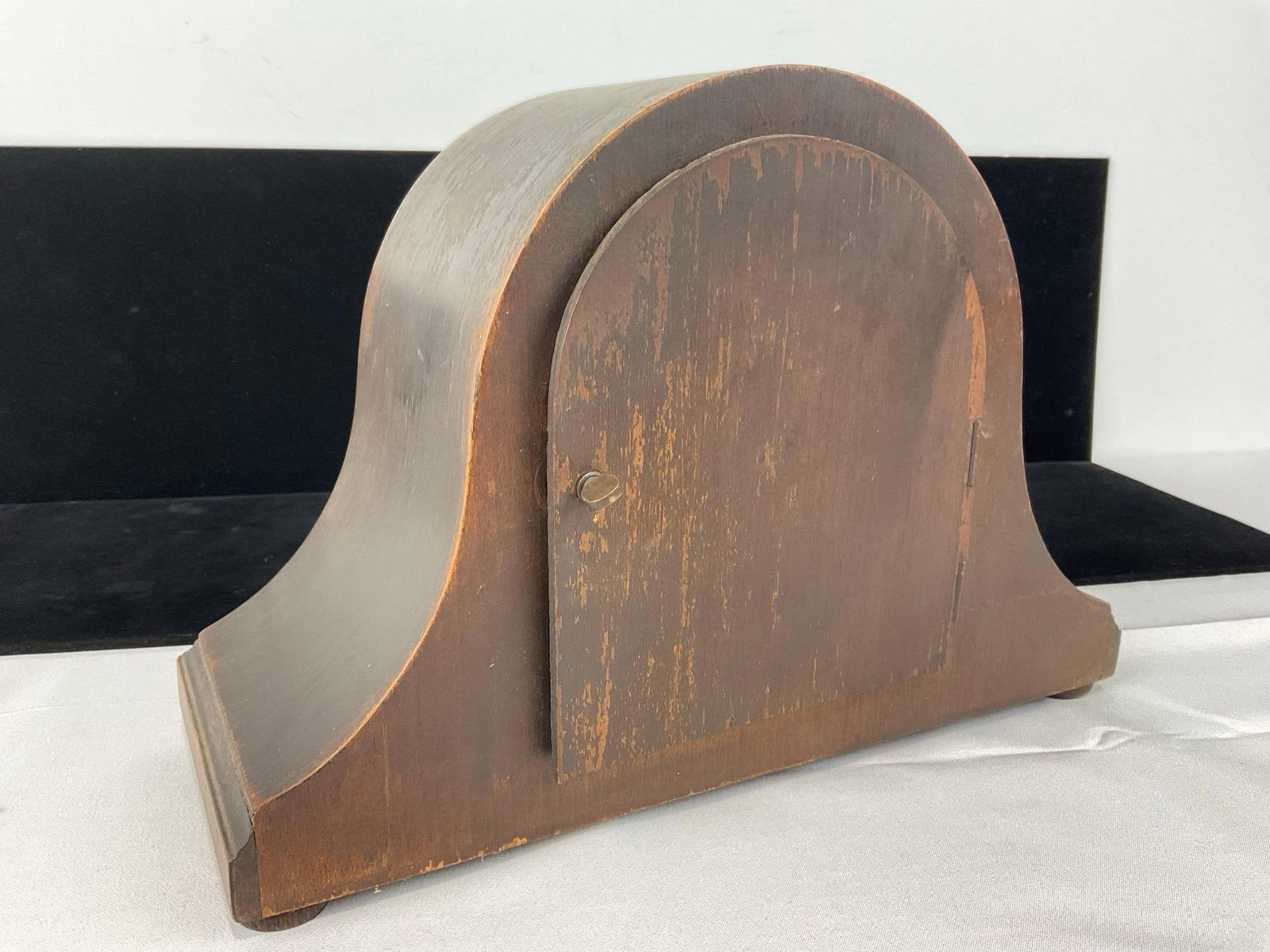 Antique Haller Humpback Mantel Clock Time Strike, 9h x 13w x 6d inches - 3