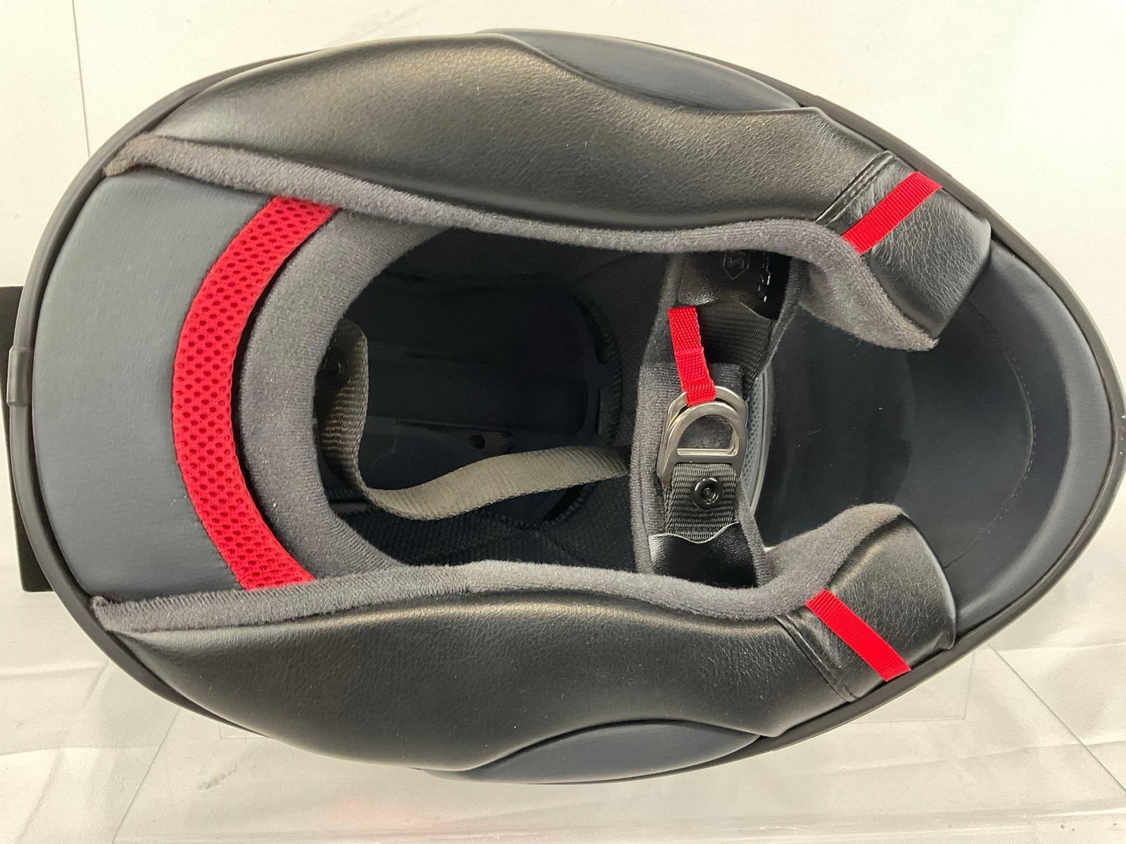 Shoei NXR RF-1400 Motorcycle Helmet, size XL, Black & Orange, 12h x 14w x 12d inches - 9