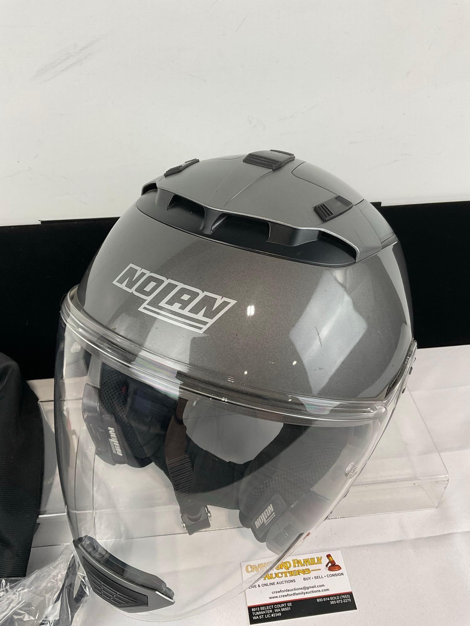 Nolan N44 EVO Modular Motorcycle Helmet, Full Face w/visor & bag - 2