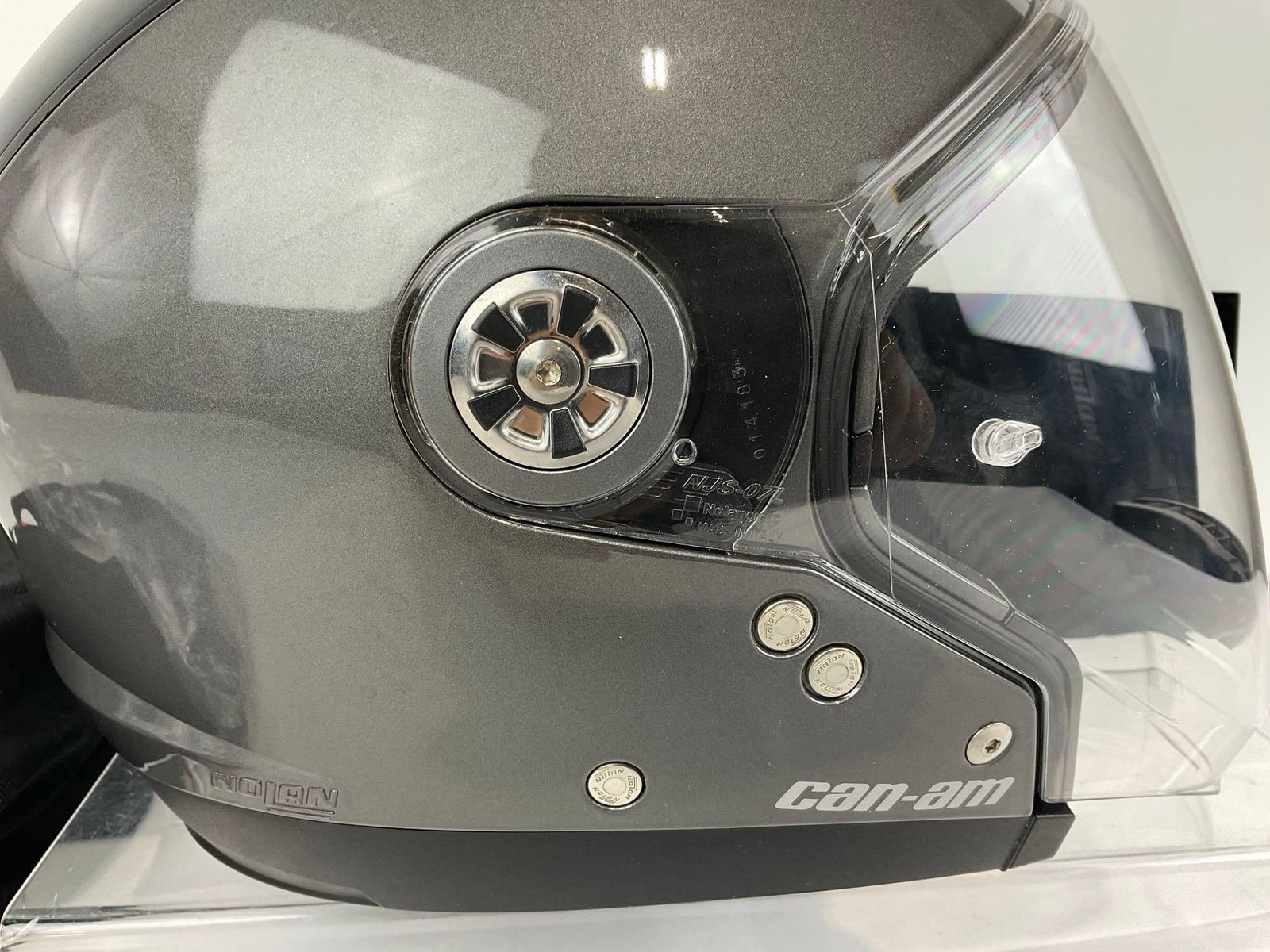 Nolan N44 EVO Modular Motorcycle Helmet, Full Face w/visor & bag - 6