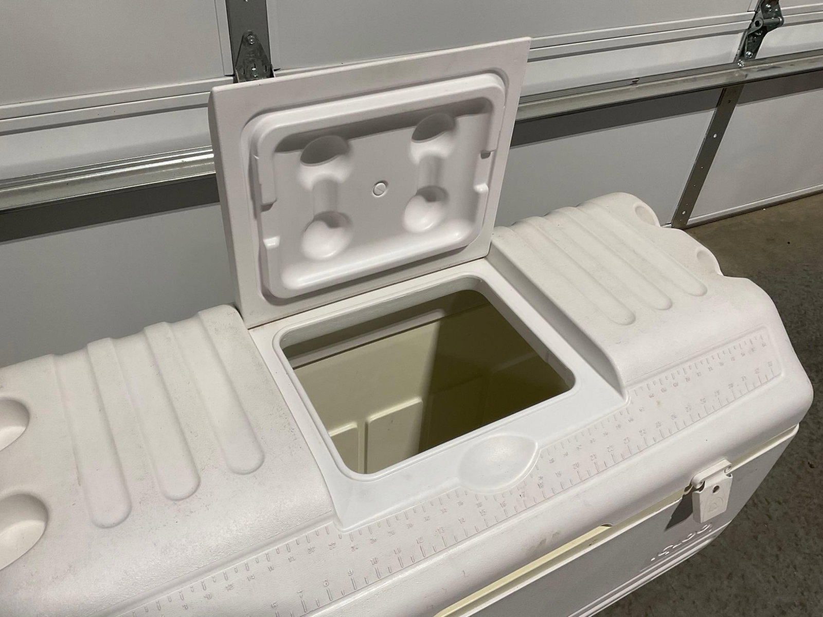 Igloo Quick & Cool 150 Quart Hardsided Chest Cooler, in white, 24h x 42w x 19d inches - 2