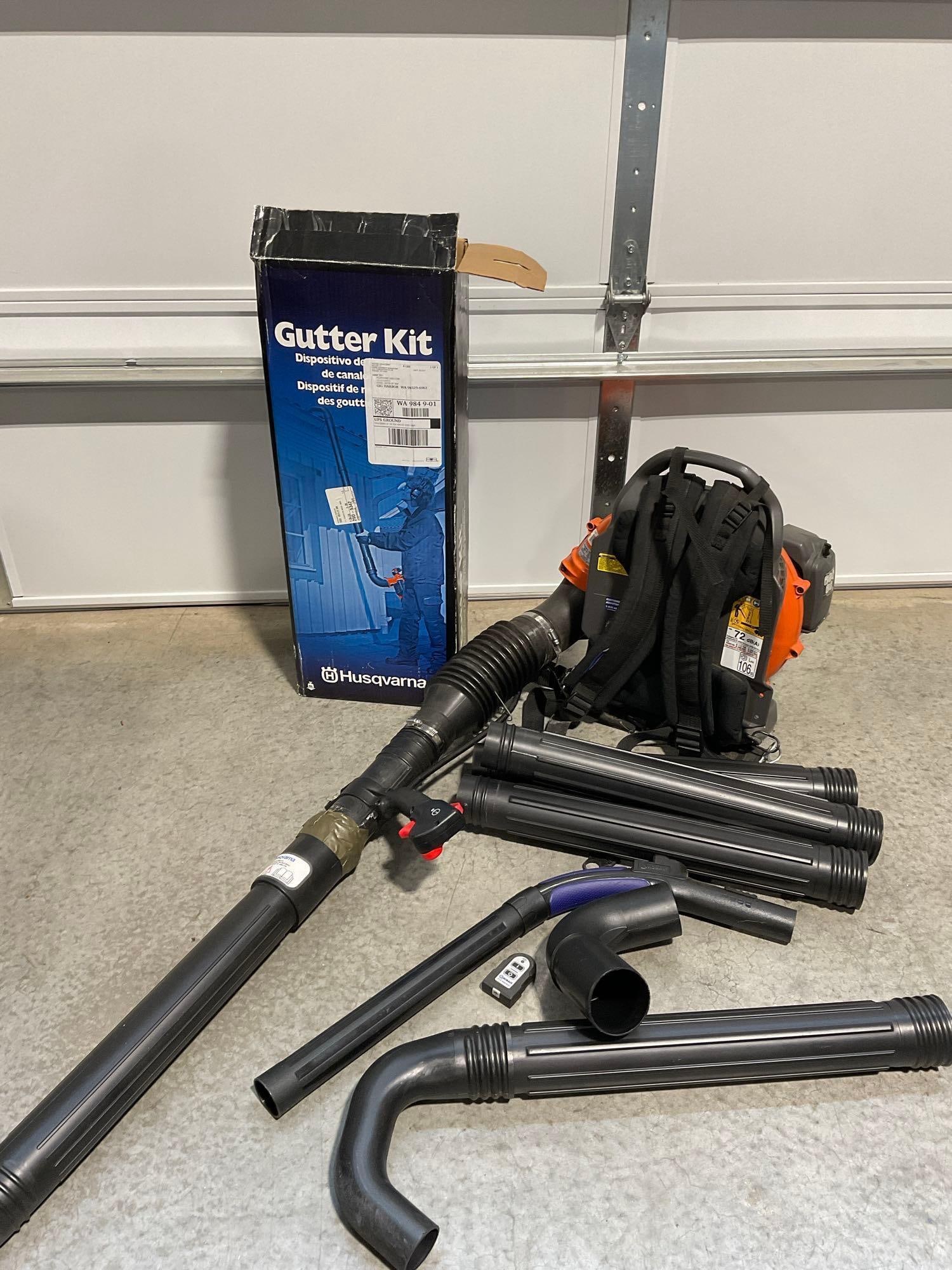 Husqvarna 150BT 51cc, 2.16-HP gas-powered backpack leaf blower, 22 lb weight - 3