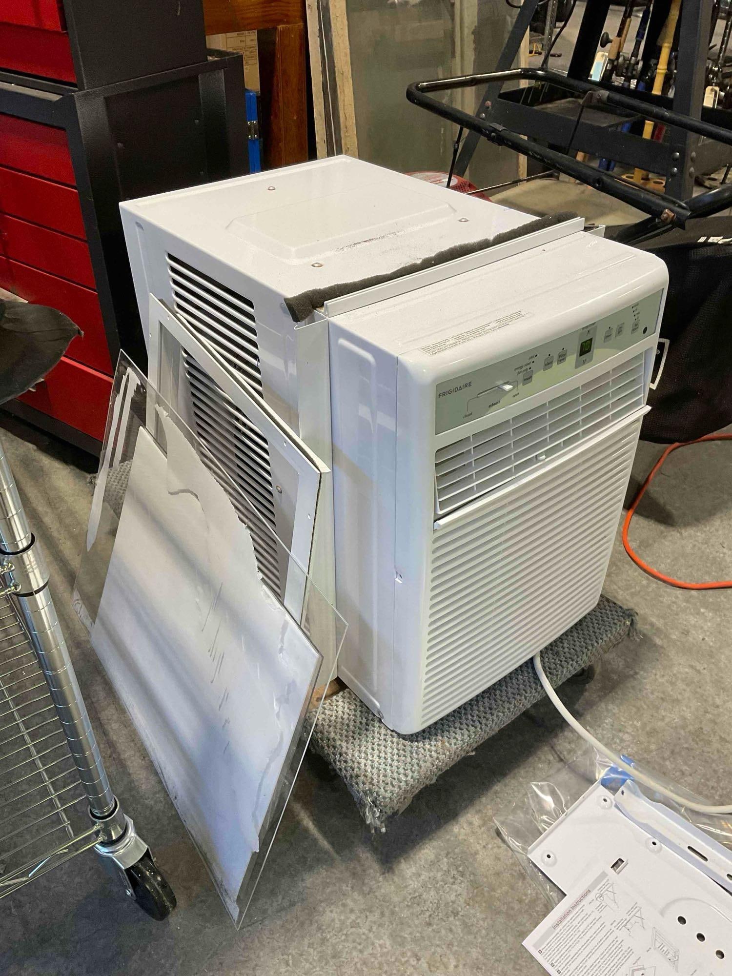 Frigidaire 8,000 BTu Window-Mounted Air Conditioner w/ Window Kit, Tested, Works. See pics. - 3