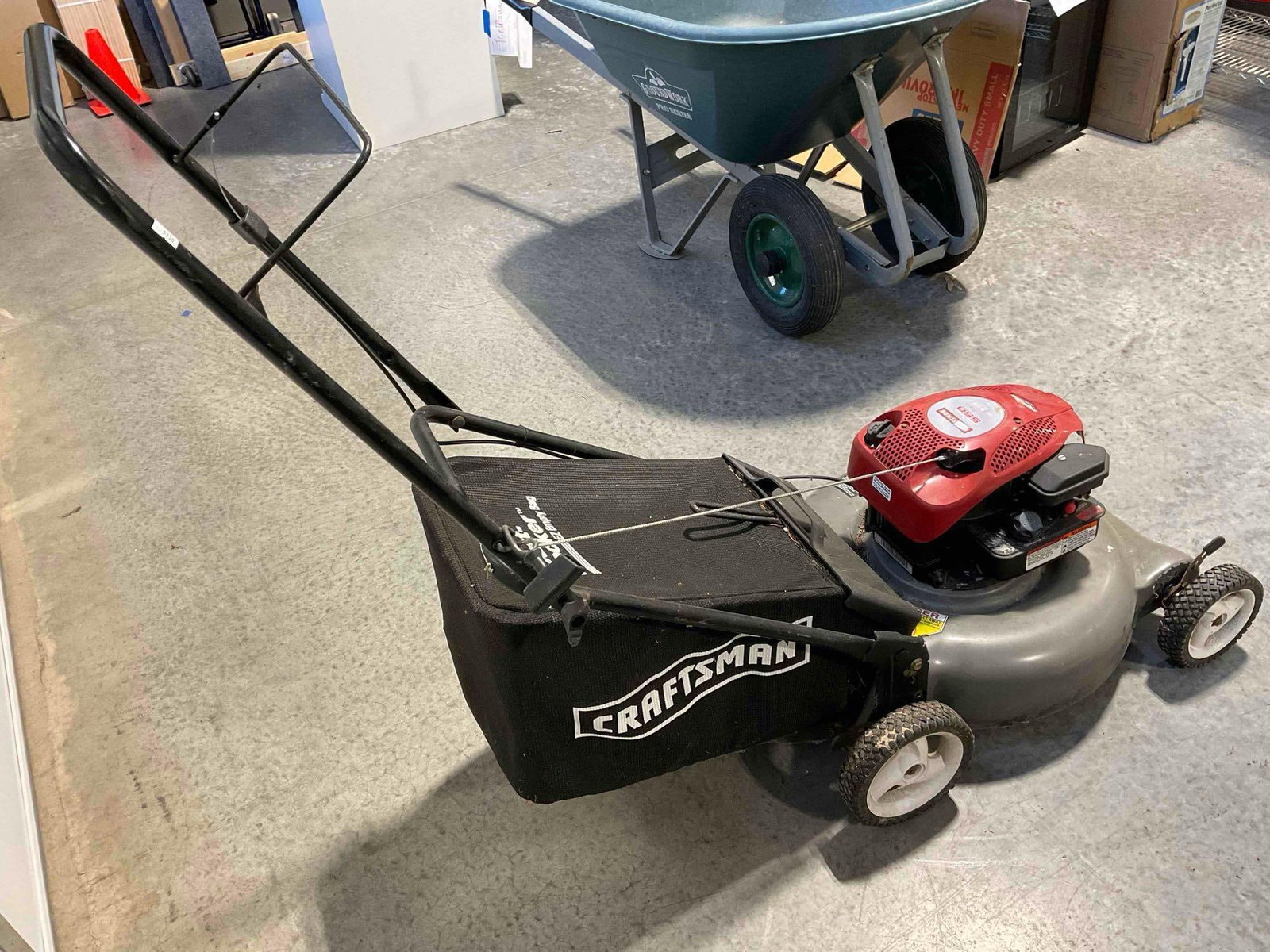 Craftsman 21" Silver Edition Gas Powered Lawnmower w/ Briggs & Stratton Engine. Works. - 5