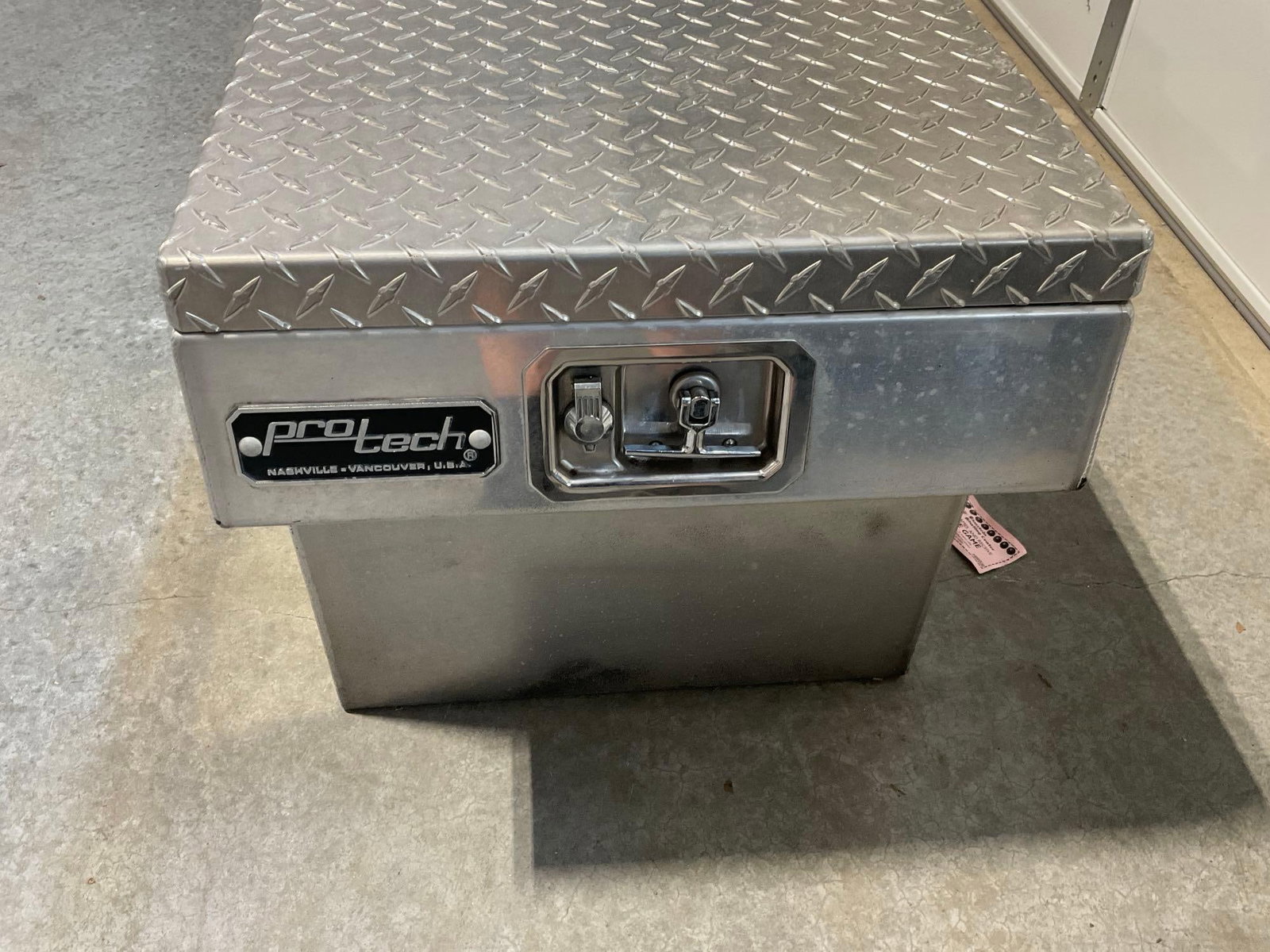 Protech Truck Tool Box, Trunk style, 20h x 70w x 21d inches, latching & locking - 4