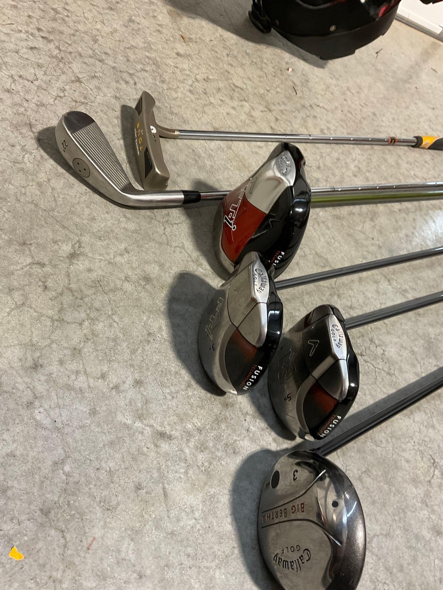 Set of Callaway & Titleist Golf Clubs, & Callaway Stand Bag, clubs in desc - 11