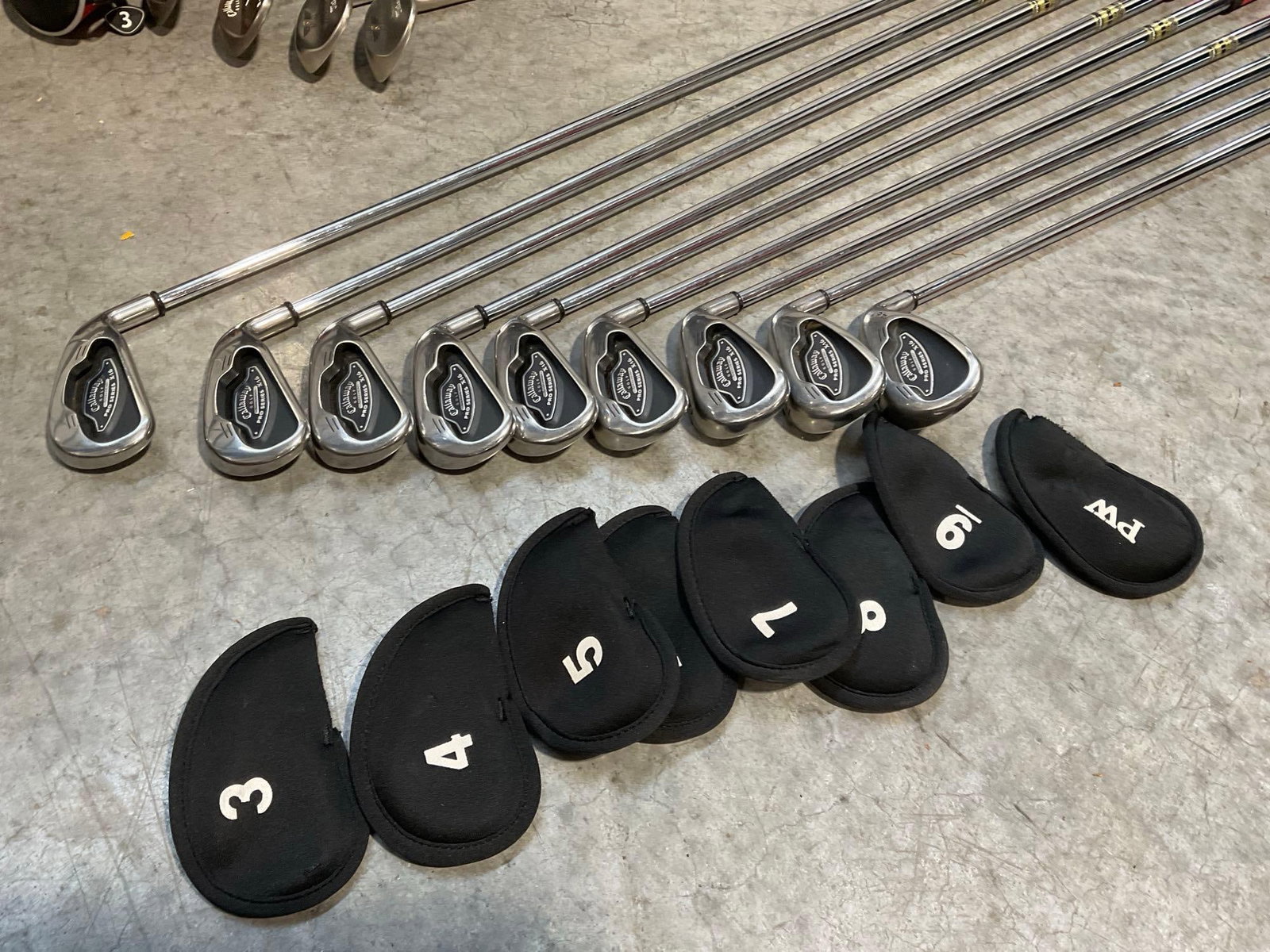 Set of Callaway & Titleist Golf Clubs, & Callaway Stand Bag, clubs in desc - 5
