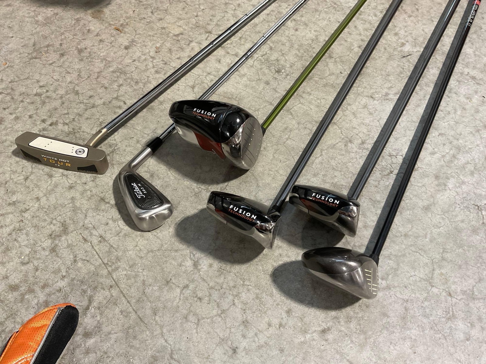 Set of Callaway & Titleist Golf Clubs, & Callaway Stand Bag, clubs in desc - 9