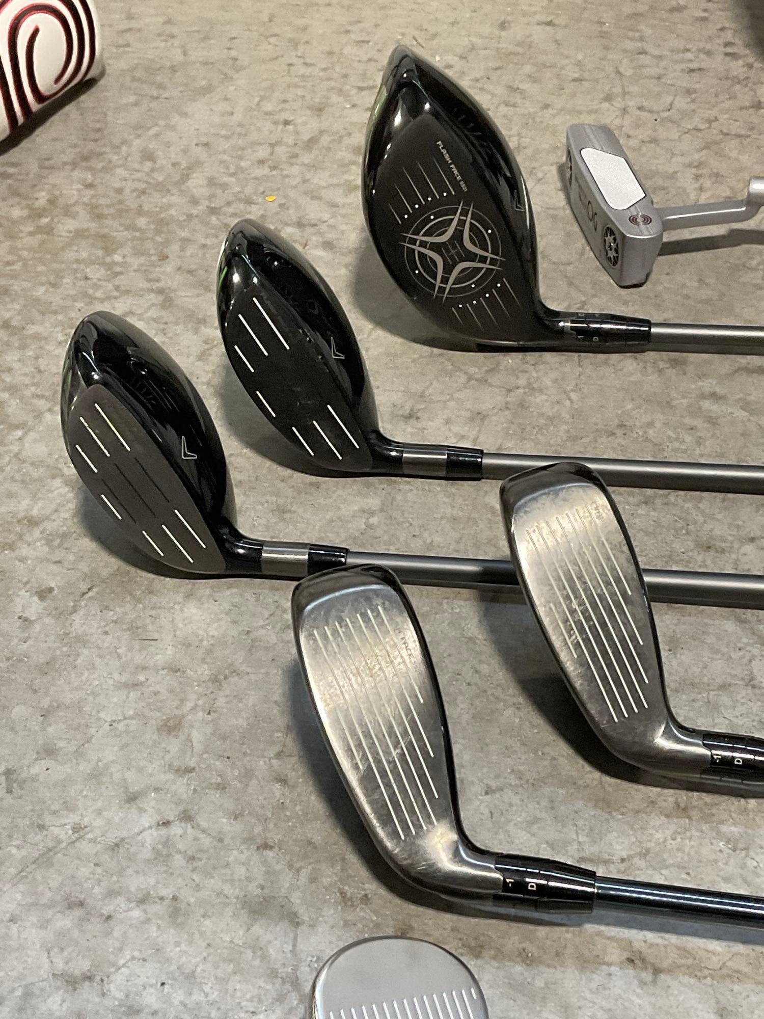 Callaway Driver, Wood & Irons Set w/Sun Mountain Golf Bag Duck Hunter, lots of accessories as well - 8