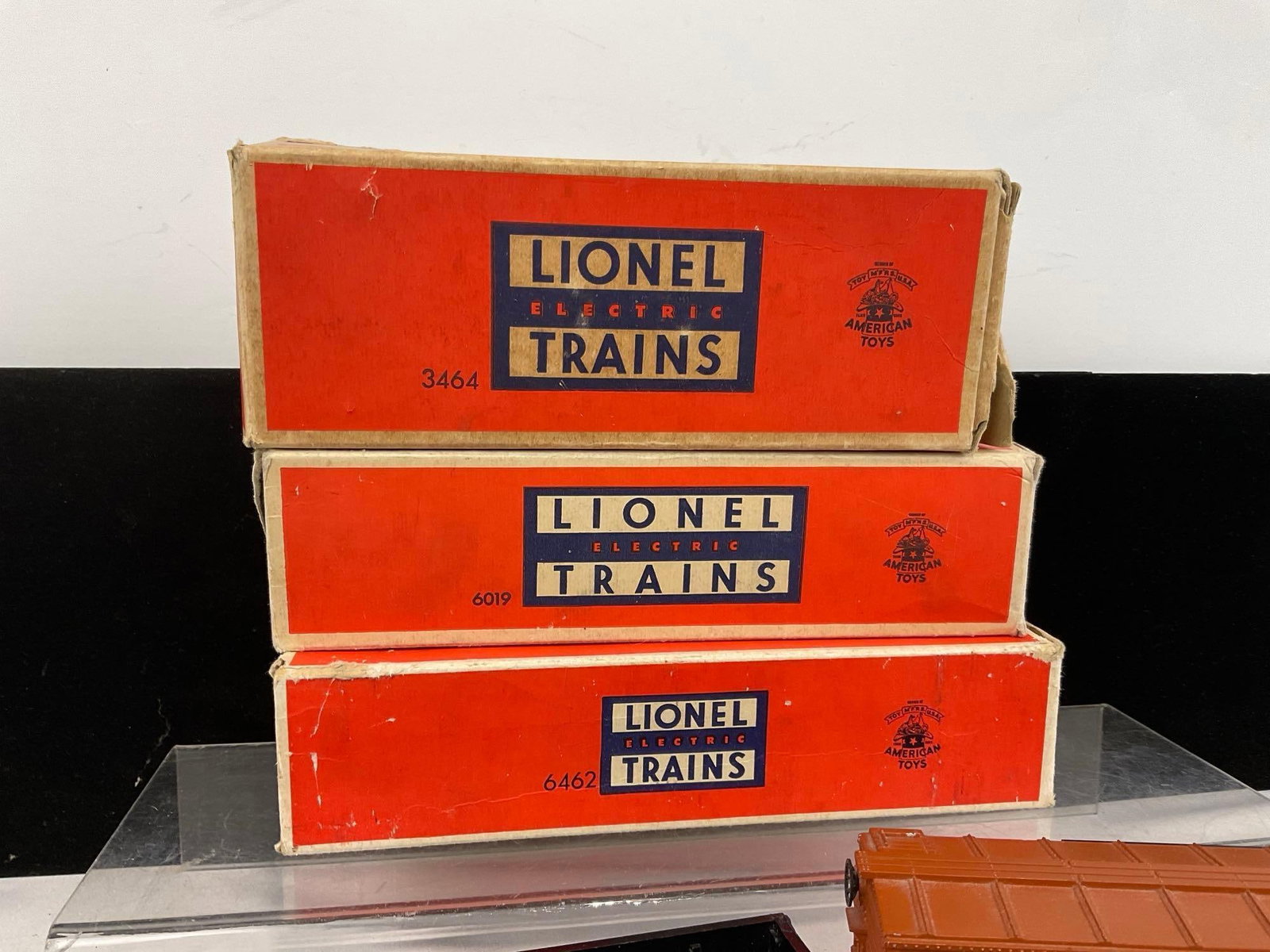 O-Gauge Lionel Electric Trains 3464 NYC Boxcar, 6019 Remote Uncoupler & 6462 NYC Gondola Car w/bo... - 4