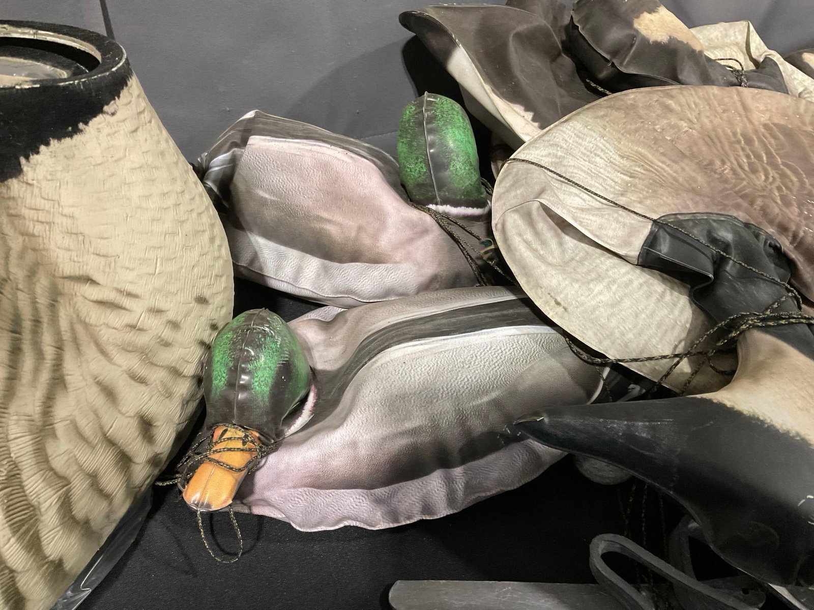 Box of Ducks Unlimited Greenhead Canada Goose Shell Decoys, Inflatable Duck Decoys, & more - 4