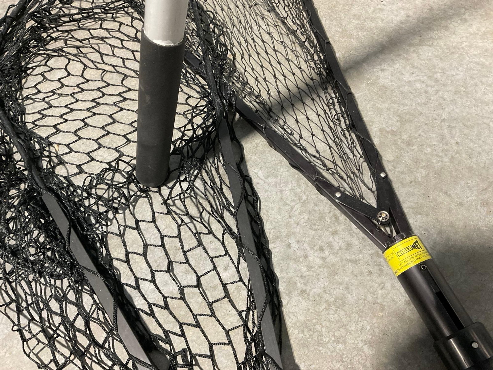 4 Frabill Nets, 2 Hibernets, & 2 Larger w/sliding Poles, Fishing Pole Holder & Fishing Net w/rubber - 6
